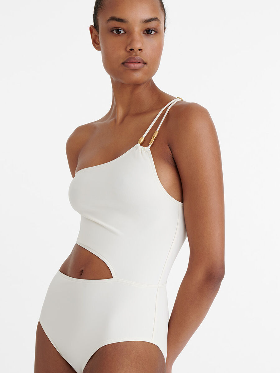 Ecume One-shoulder one-piece standard view �