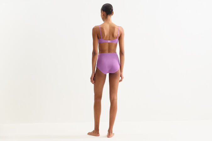 Brina soyeuse Slip a vita alta standard vista 2