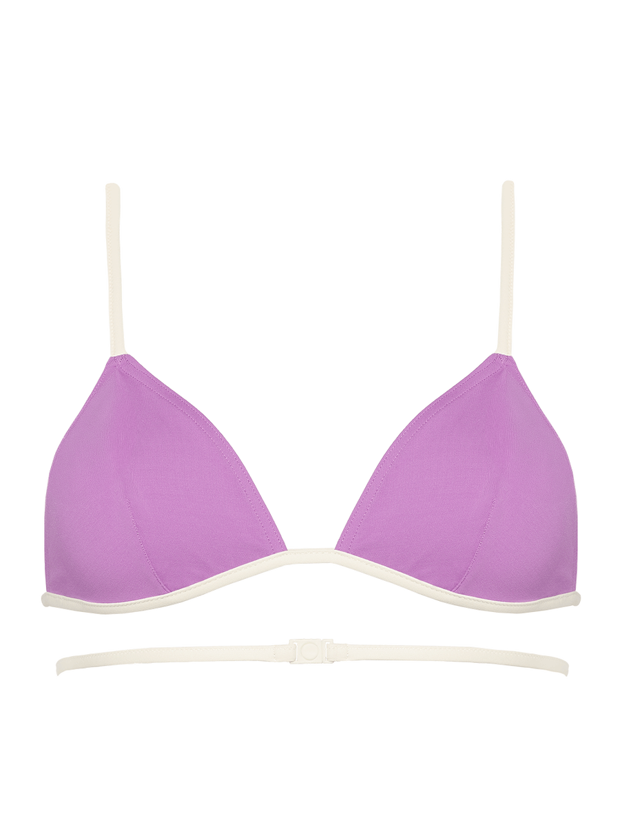Karen Triangle bra with bust darts standard view �