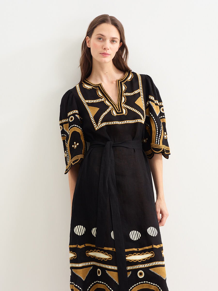 Ornement Robe longue vue standard NaN