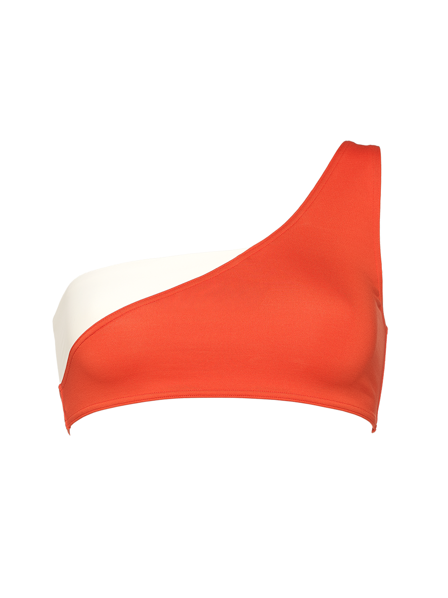 Paradoxe One-shoulder crop top standard view �