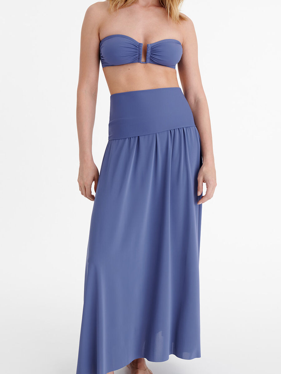 Oda Tr&auml;gerloses langes Kleid Standardansicht 3 von 5