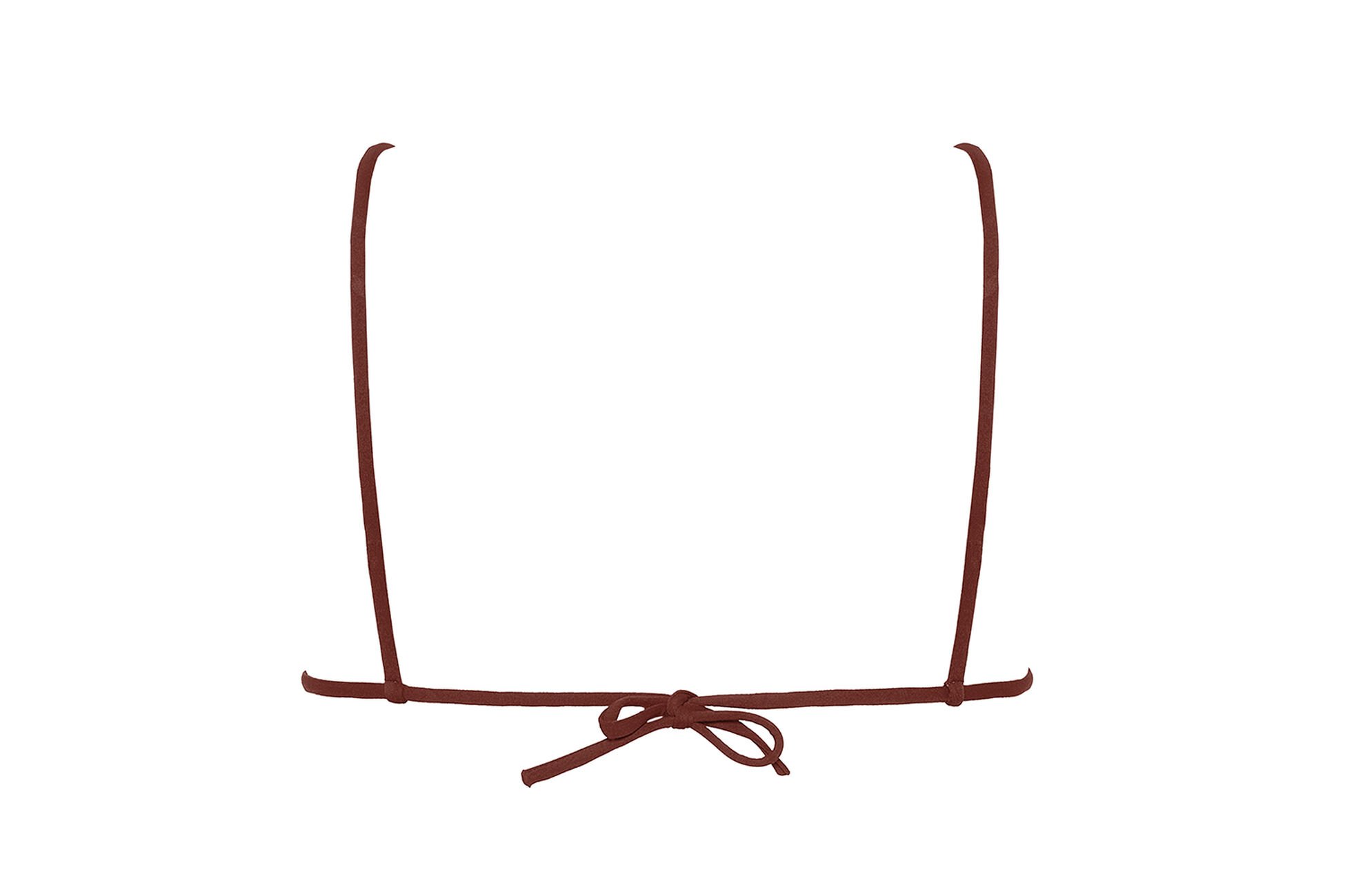 Mouna Small triangle bikini top standard view �
