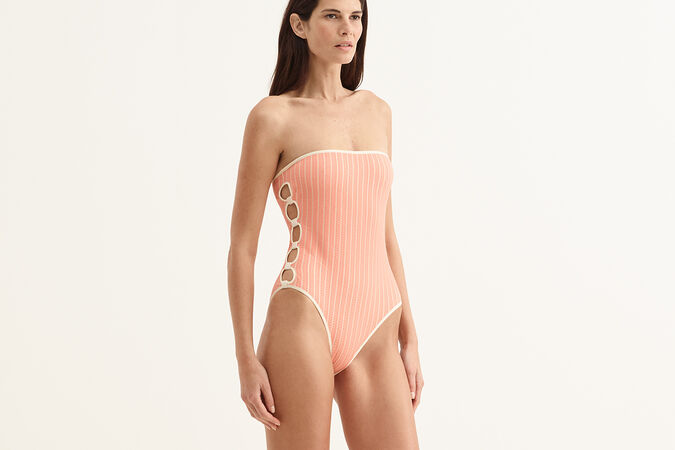 Golden Bustier one piece standard view 1