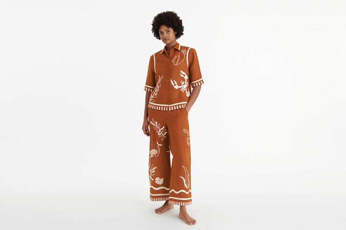 Crab Camisa Vista est&aacute;ndar 1