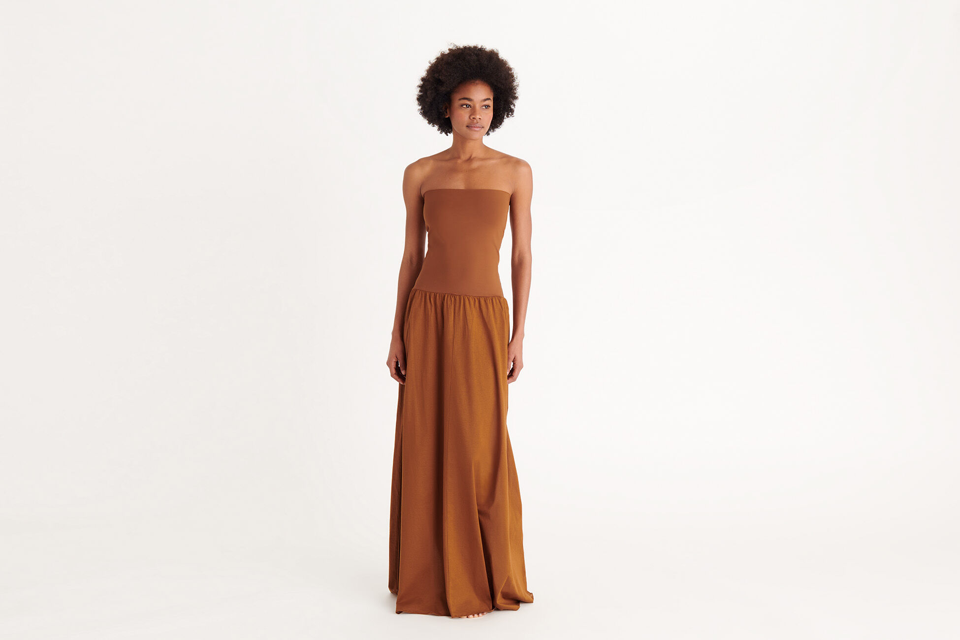 Ankara Long dress standard view NaN