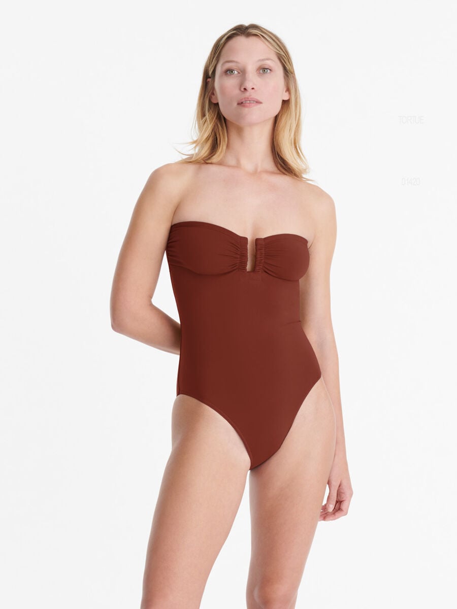 Cassiop&eacute;e Bandeau-Badeanzug Standardansicht 1 von 5