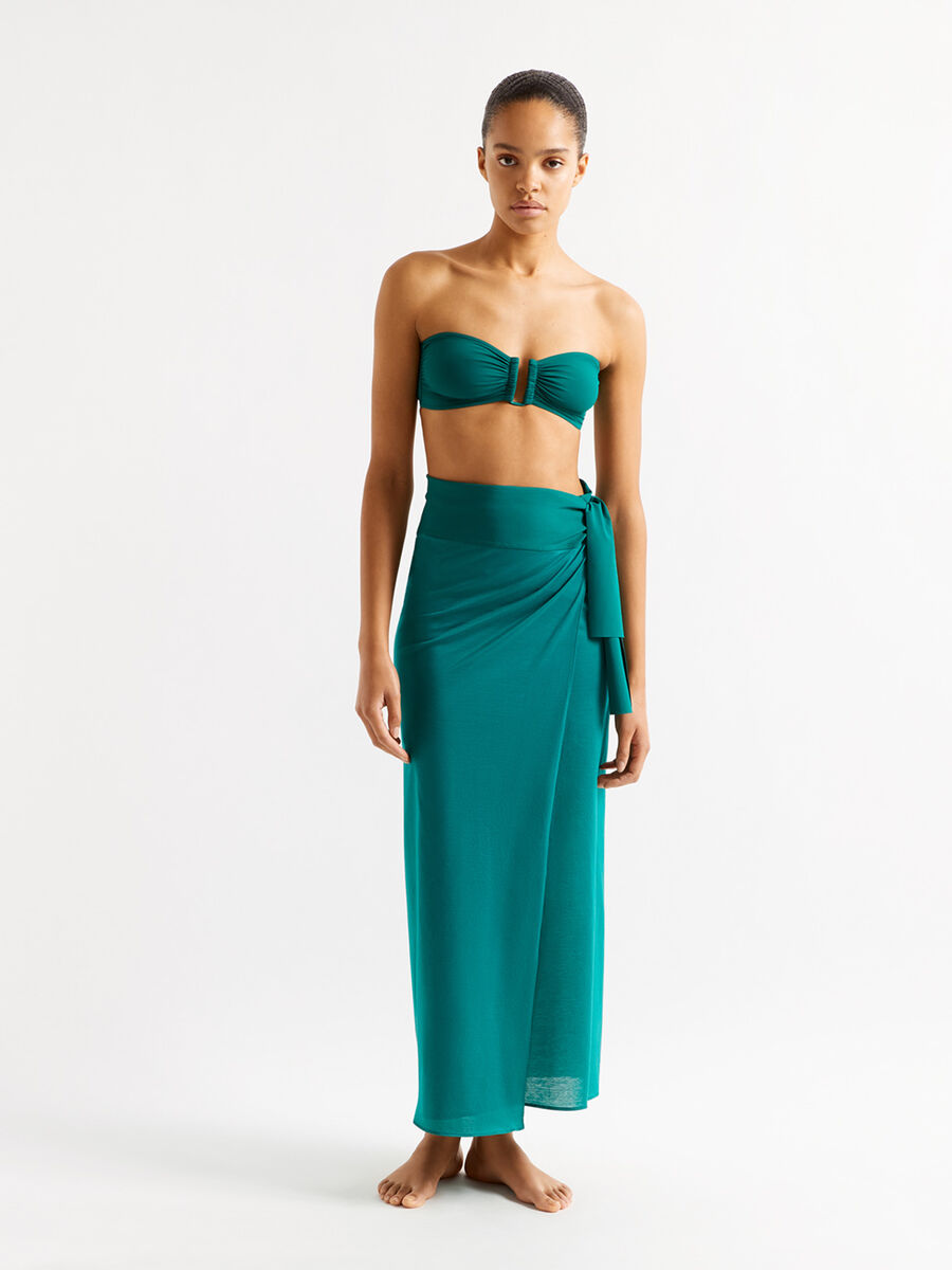 Peplum 2 Long sarong standard view NaN