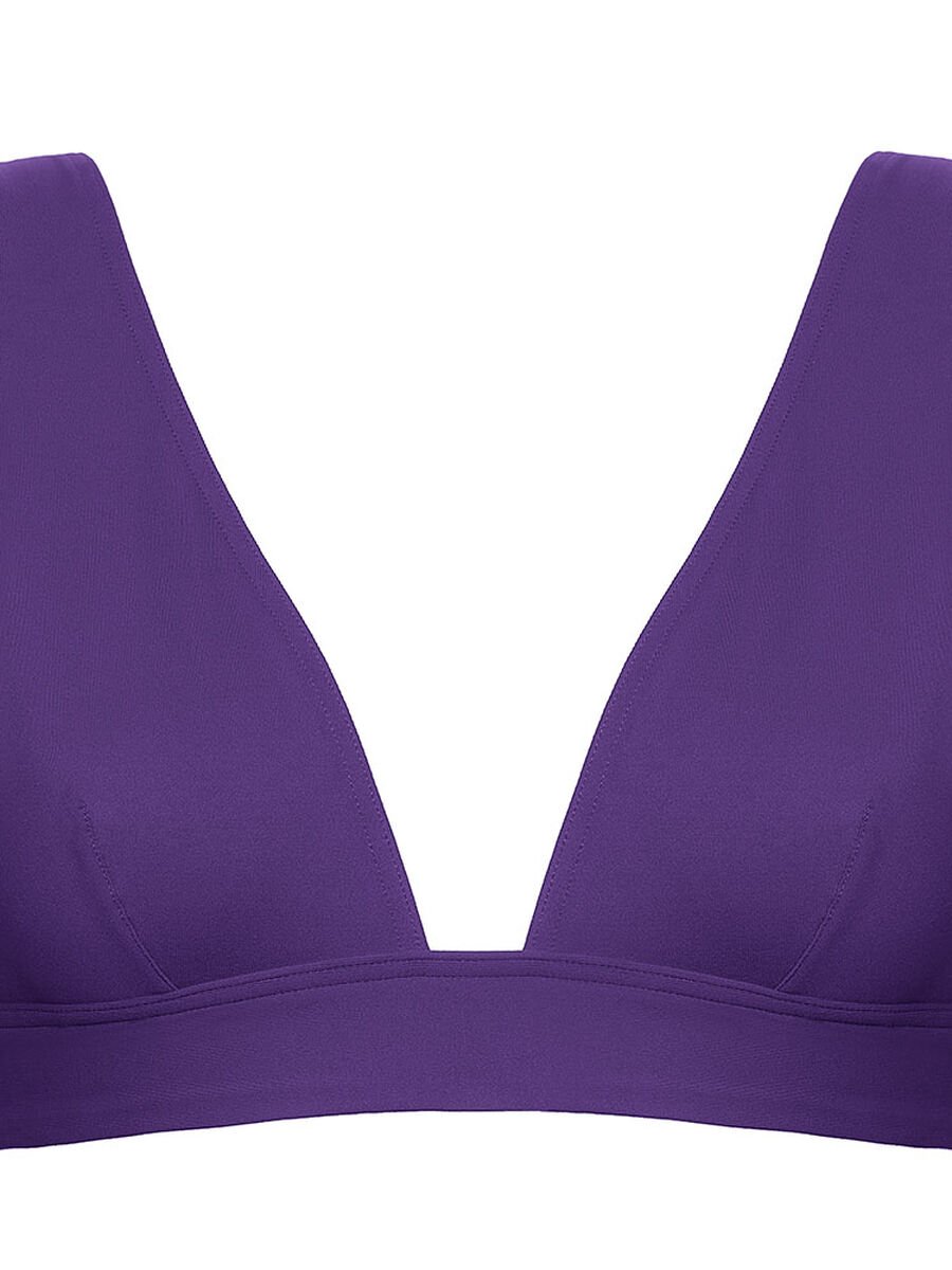 Chrome Full-cup triangle bikini top standard view �