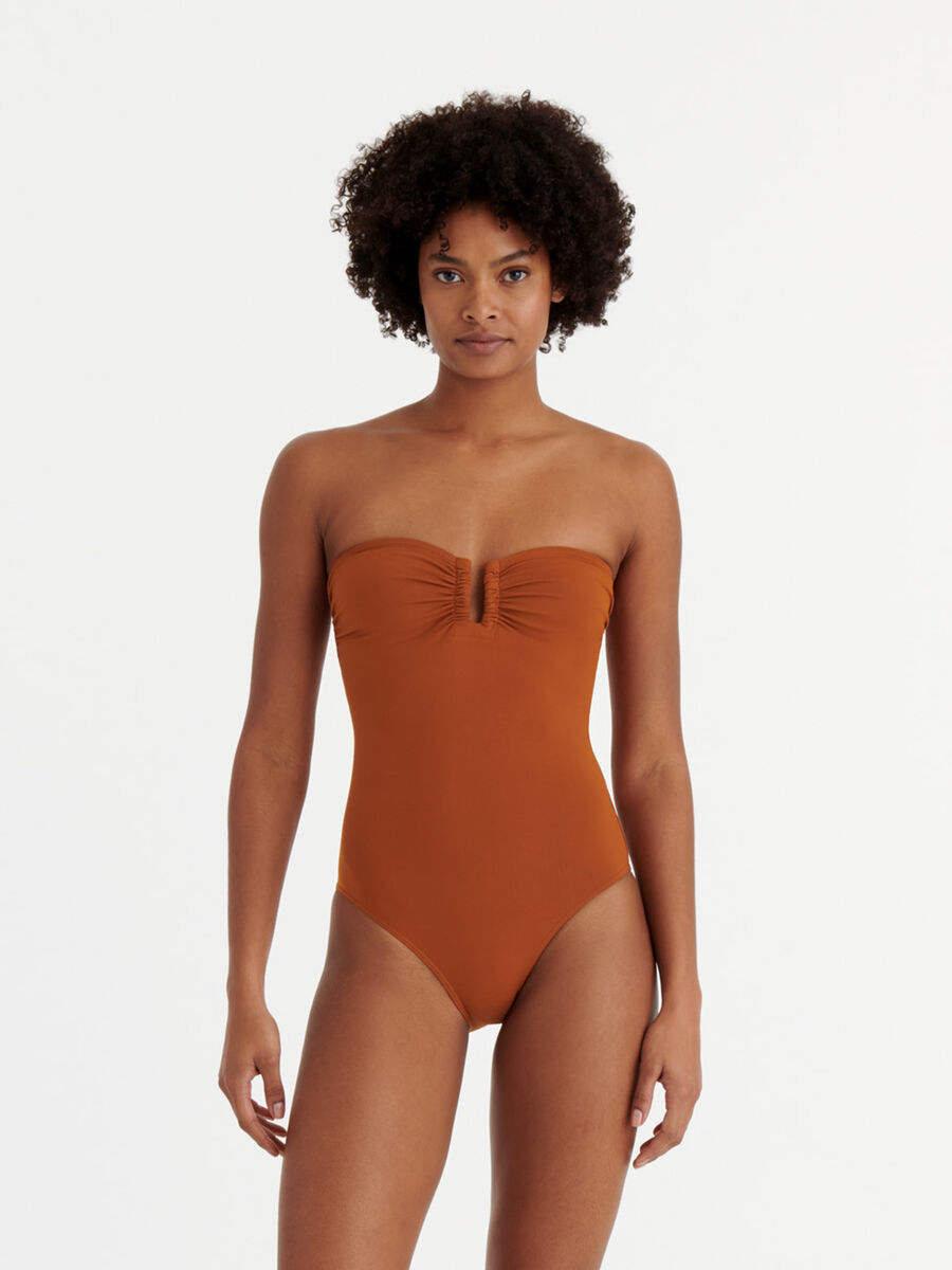 Cassiop&eacute;e Bustier one-piece standard view �