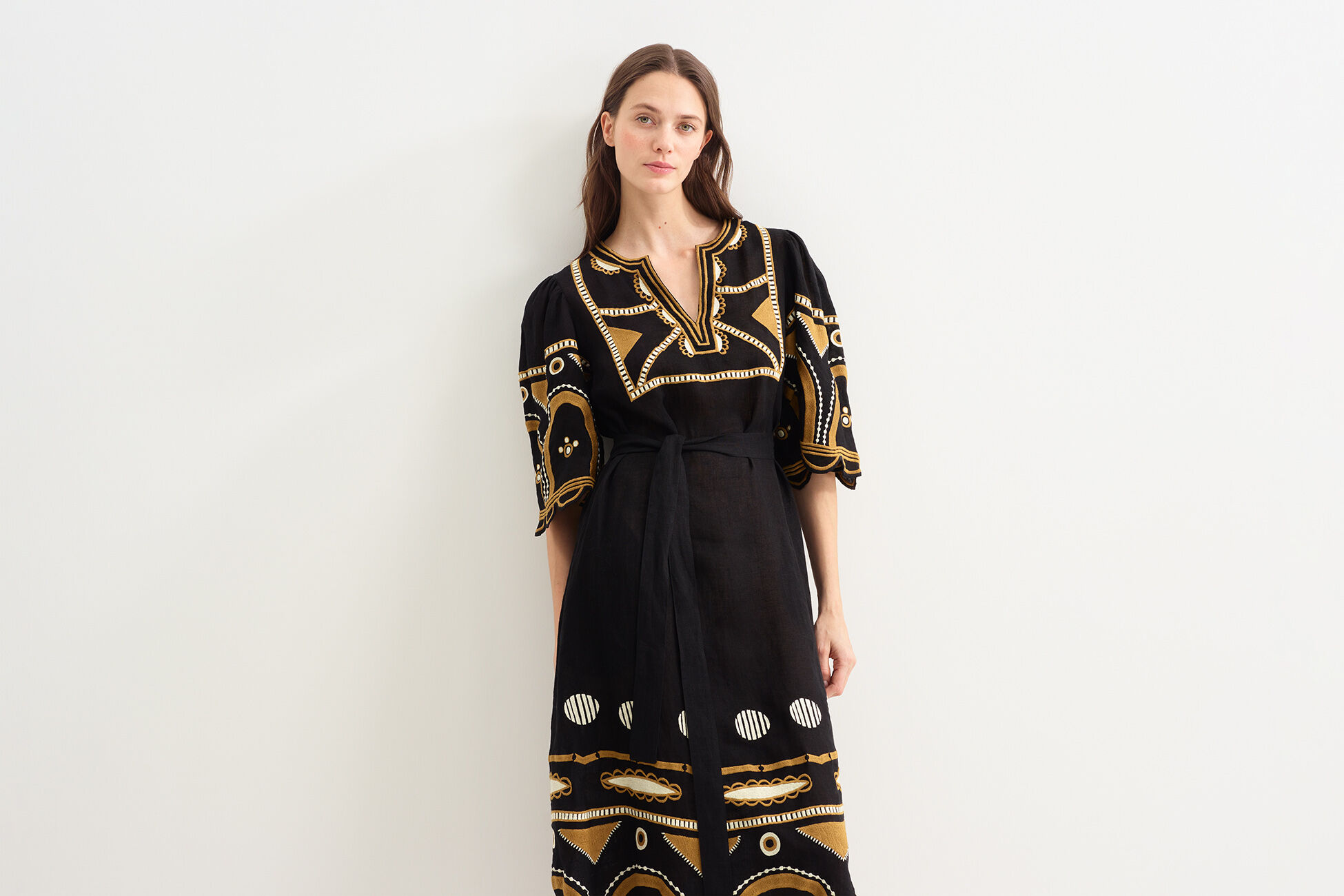 Ornement Robe longue vue standard NaN