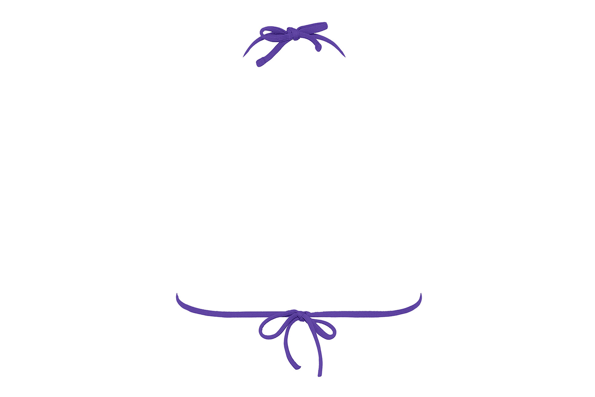 Mouna Small triangle bikini top standard view �