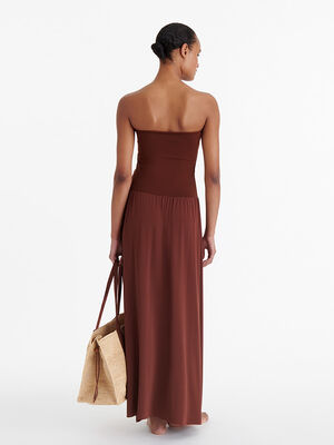 Oda Long bustier dress standard view 2