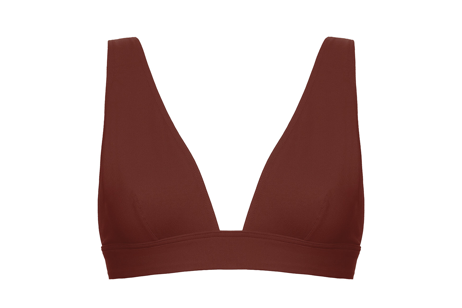 Chrome Full-cup triangle bikini top standard view NaN