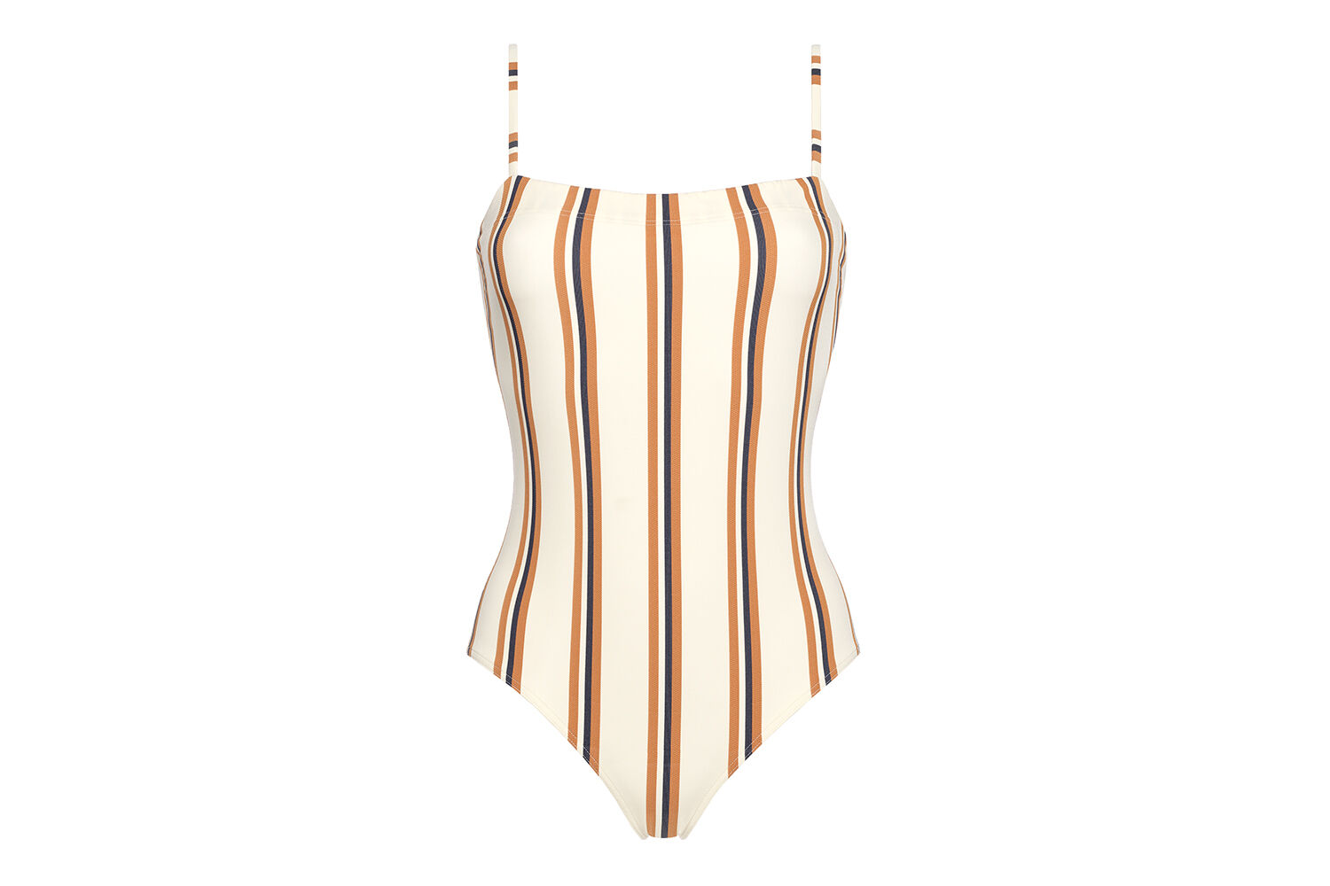 Iode Tank one-piece Rayure Sable Fin | ERES