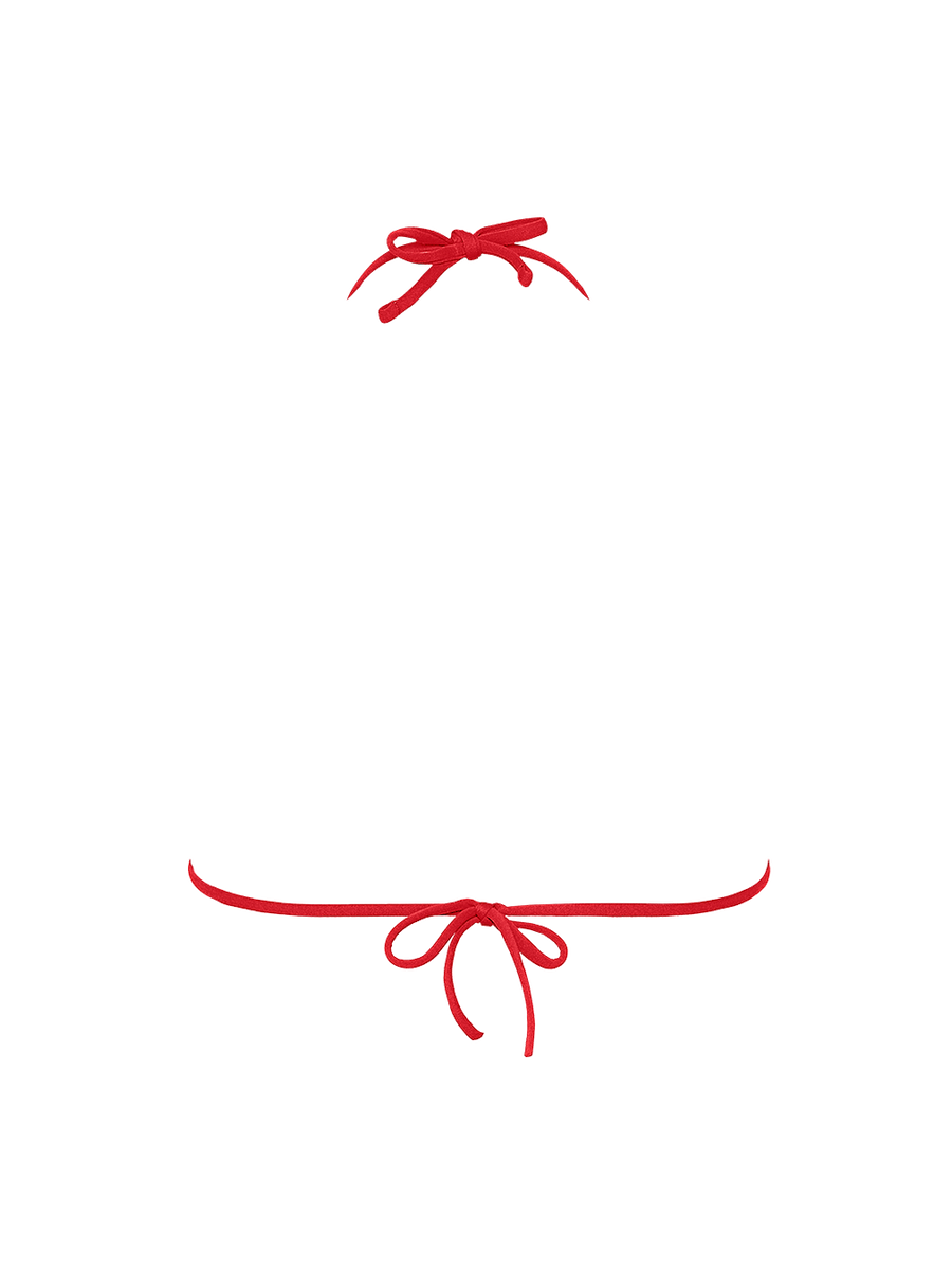 Mouna Small triangle bikini top standard view �