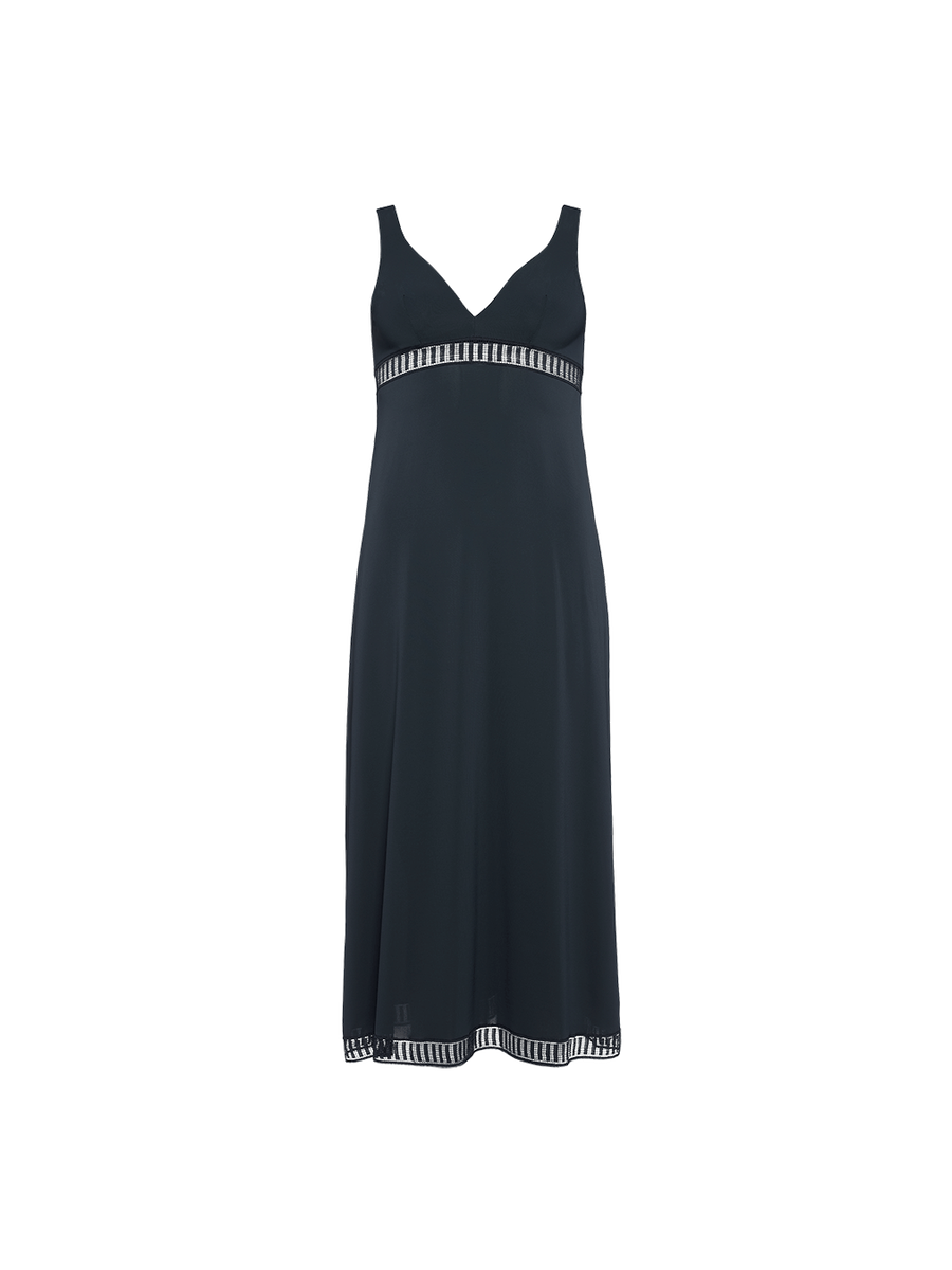 Caroline graphique Camicia da notte lunga standard vista NaN