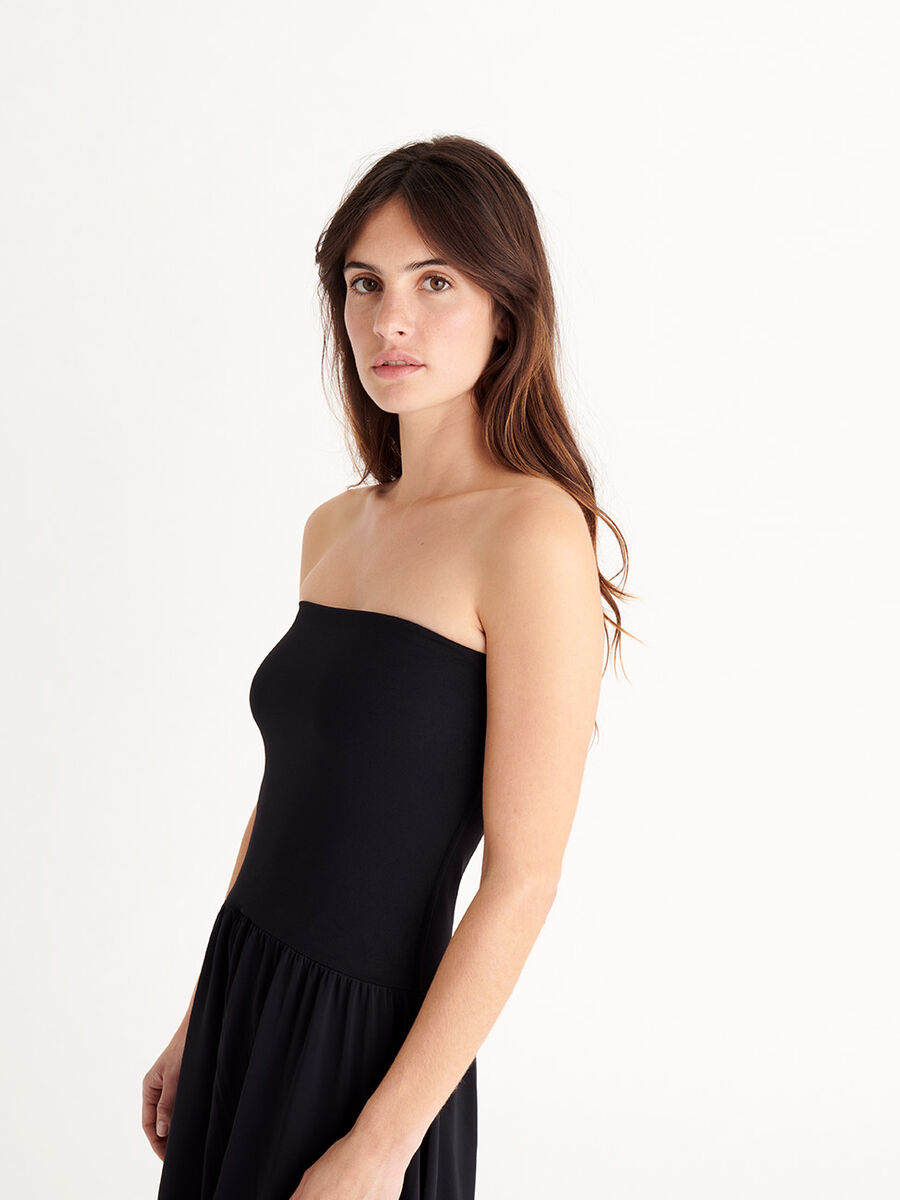 Oda Tr&auml;gerloses langes Kleid Standardansicht NaN