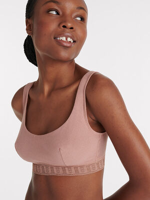 Chiffon Crop top bra standard view 1