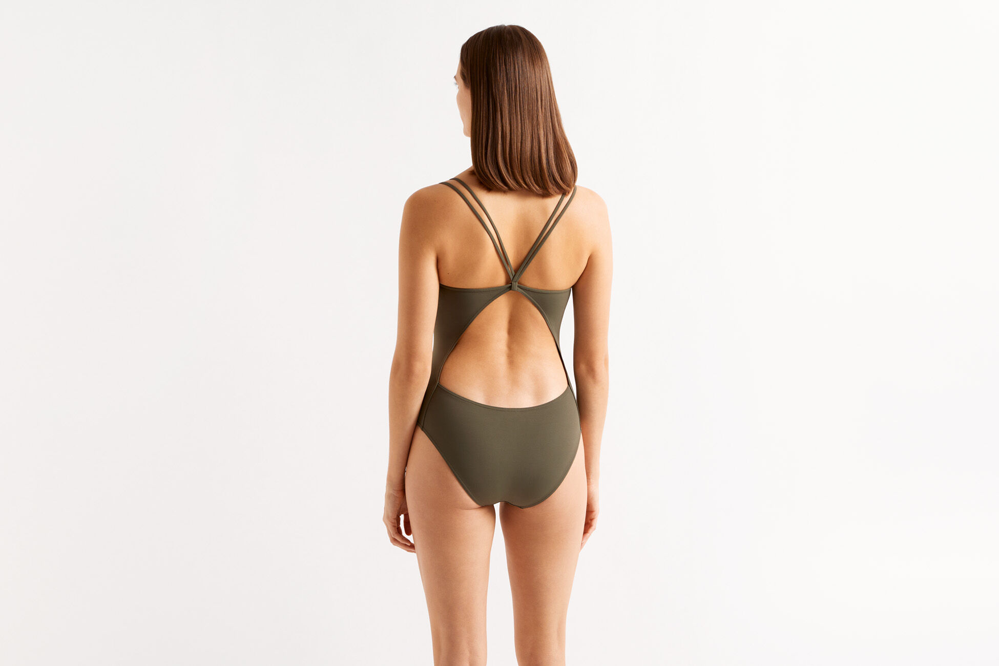Olive one piece swimsuit store