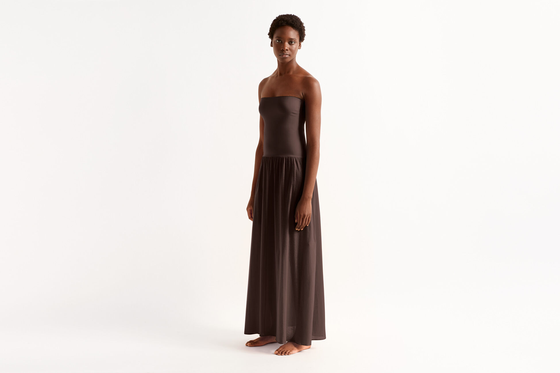 Ankara Long dress standard view NaN