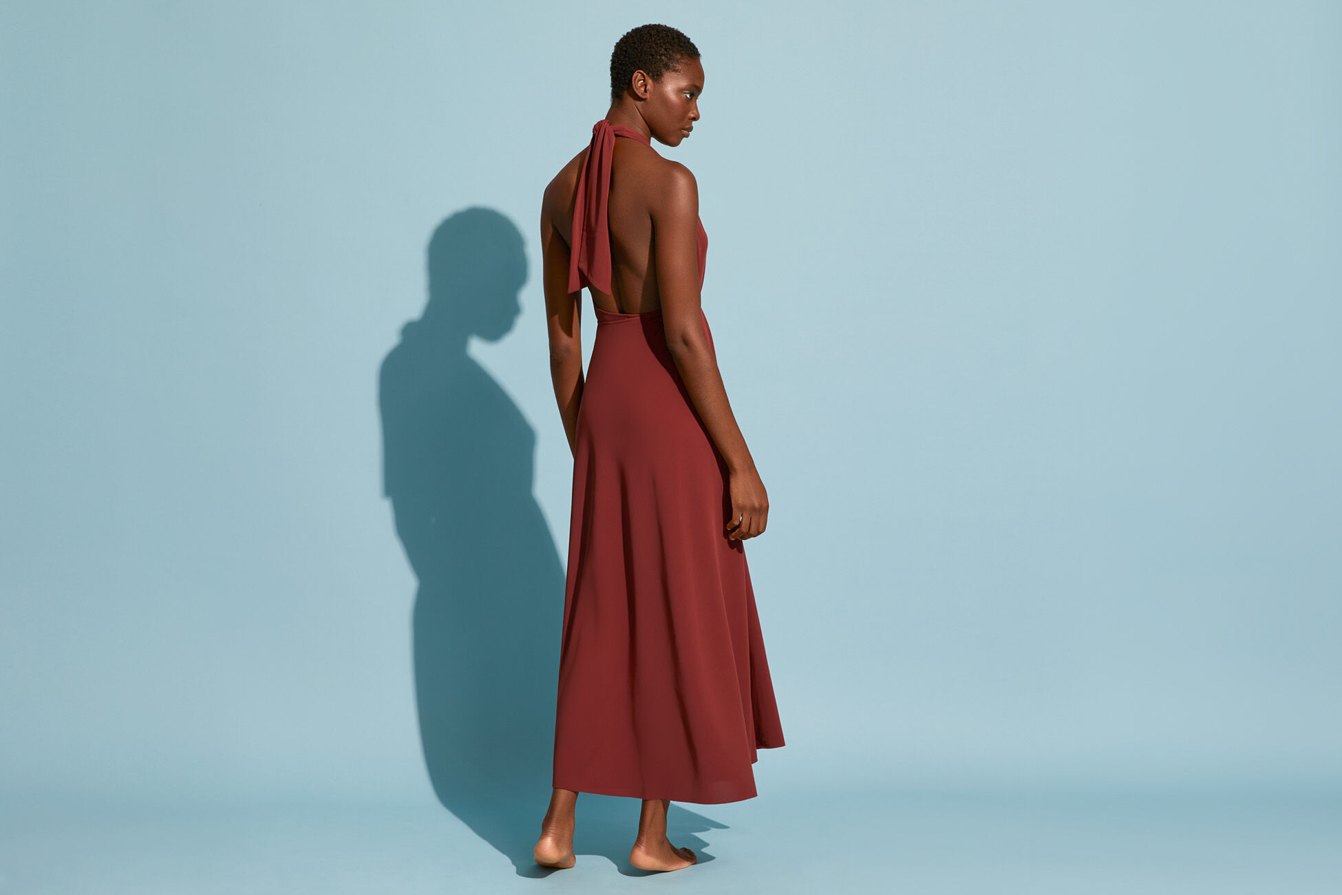 Désirée Long sarong dress standard view �