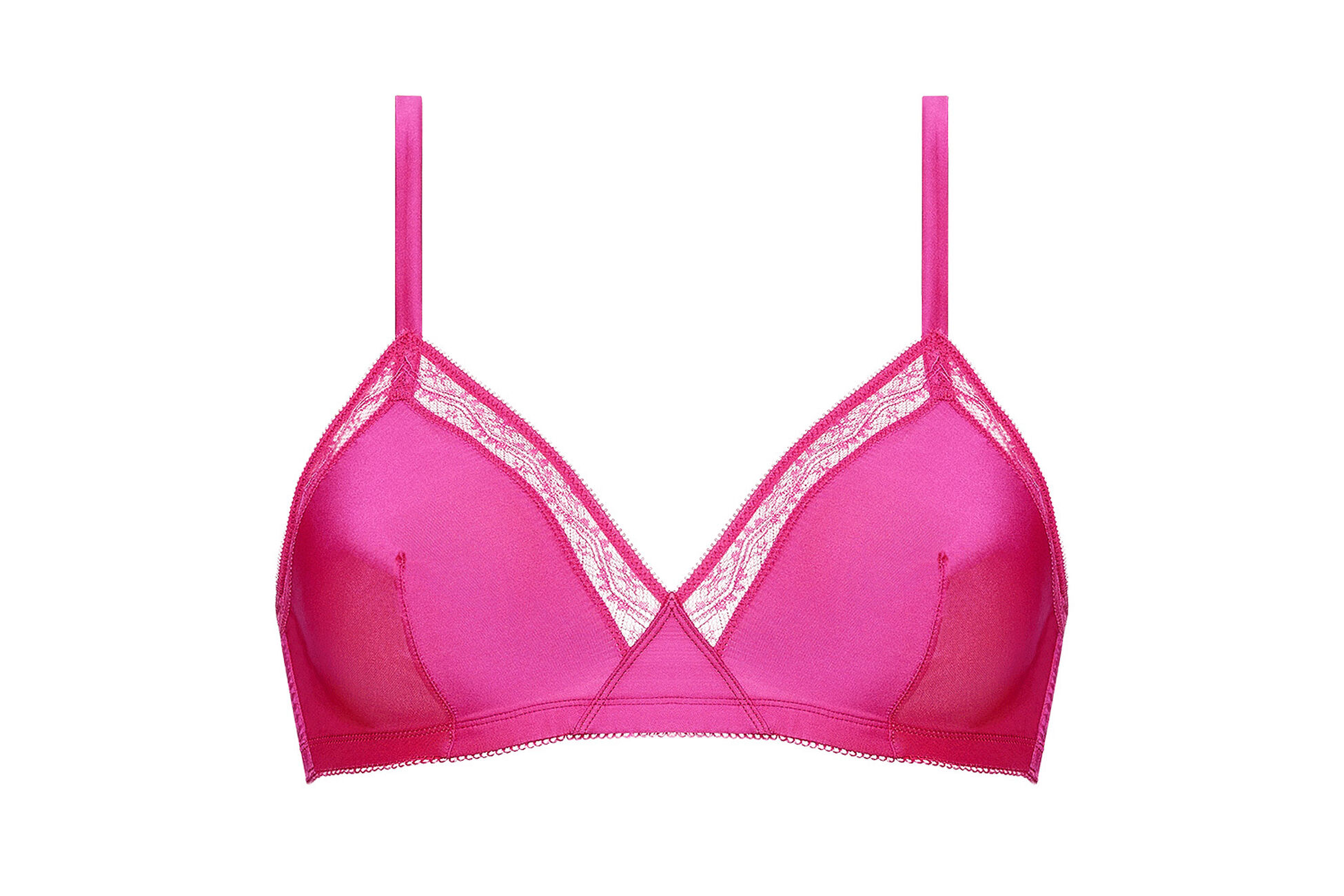 Pink Sujetador triangular Vista estándar NaN