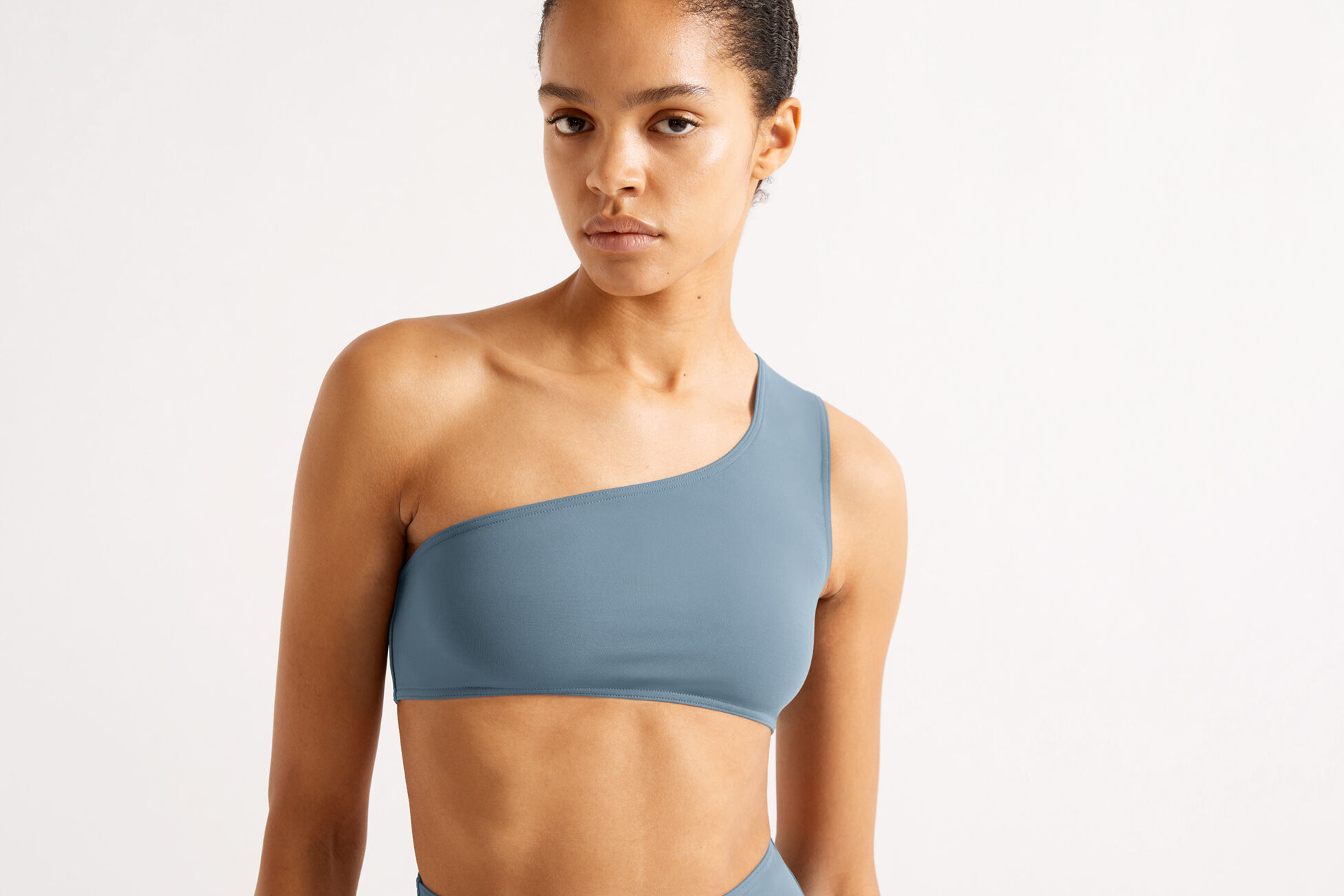 Symbole One-shoulder crop top standard view NaN