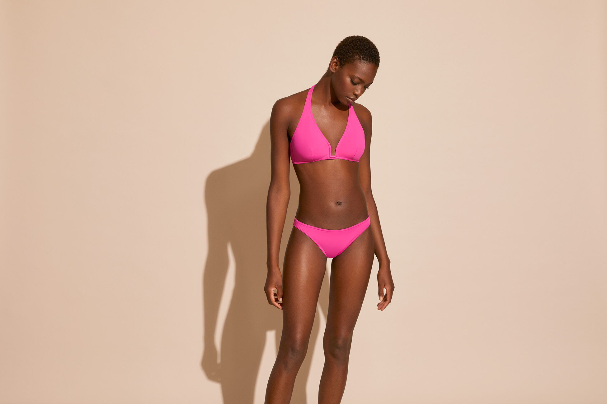 Uni Full-cup triangle bikini top standard view �