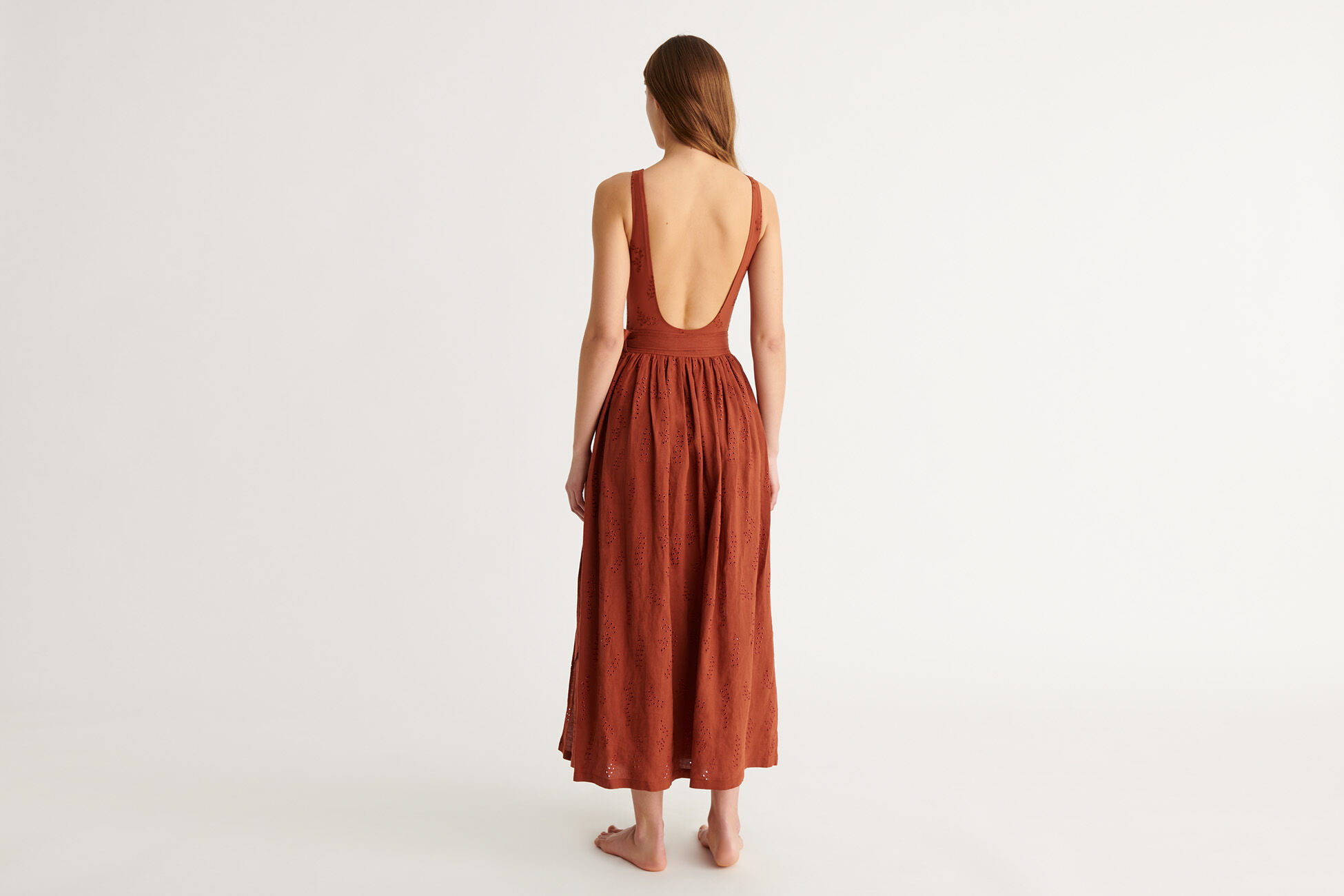 Paloma Long wrap skirt standard view �