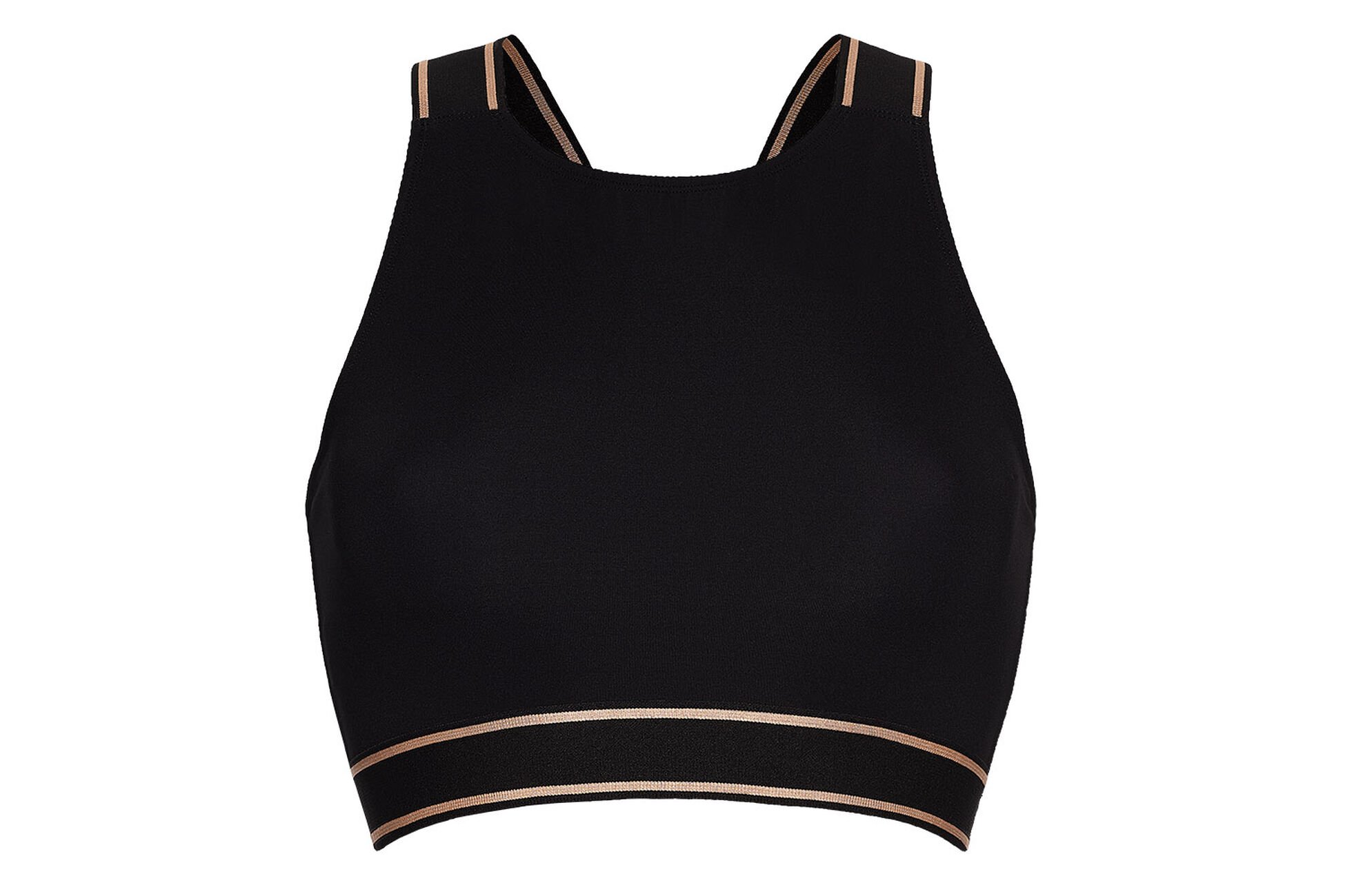 Try Crop top bra standard view �