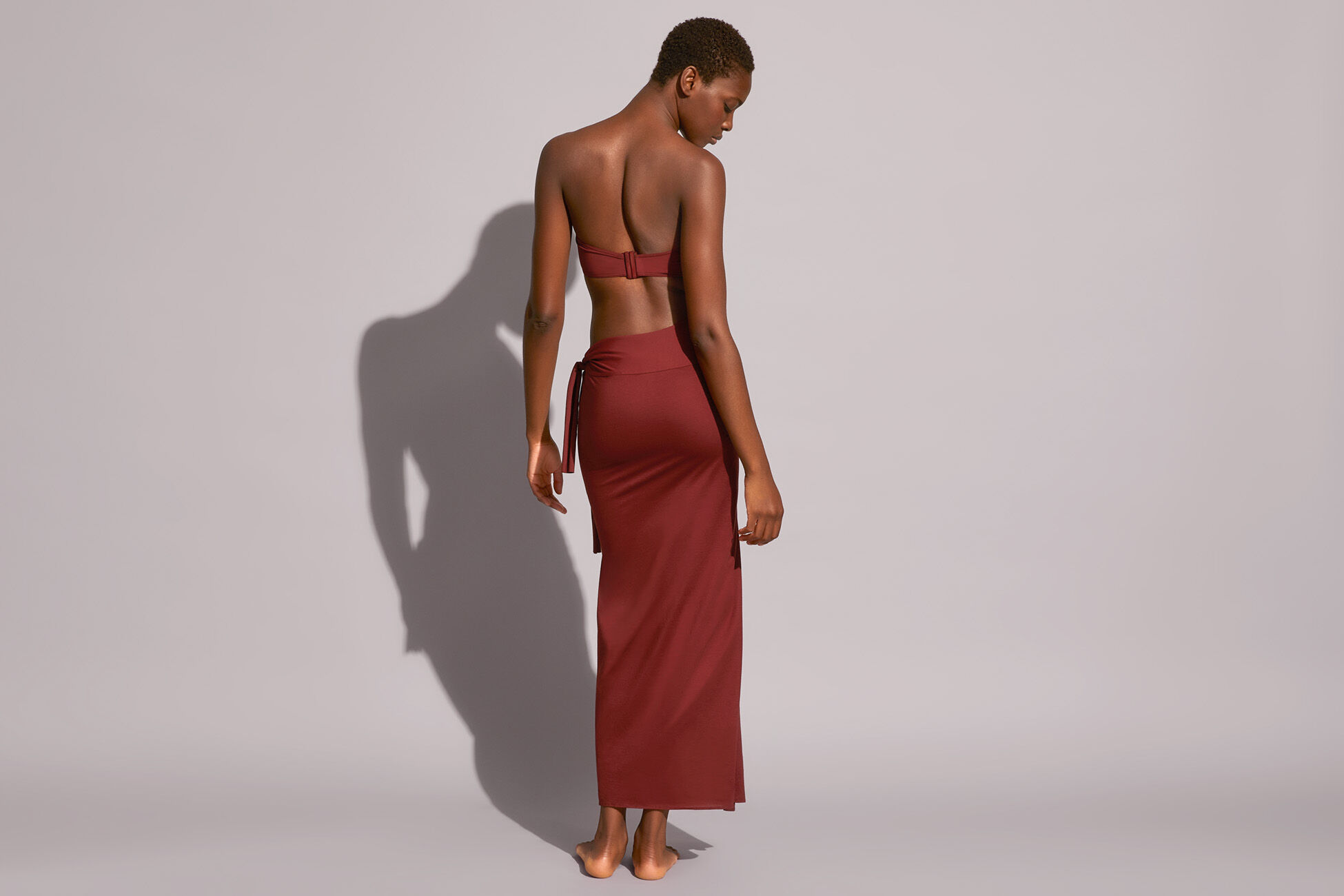 Péplum Long sarong standard view NaN