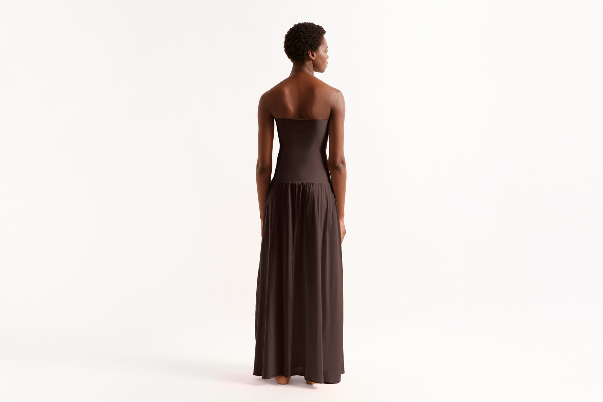 Ankara Long dress standard view NaN