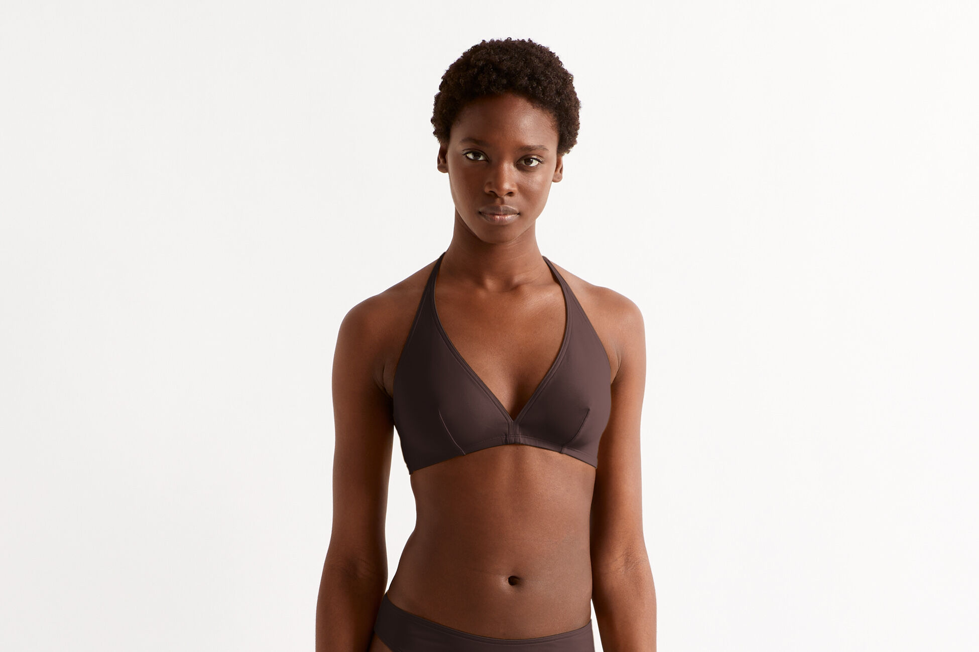 Gang Full-cup triangle bikini top standard view �