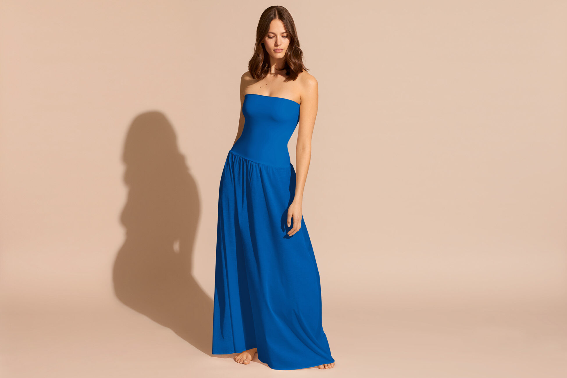 Ankara Long dress standard view �