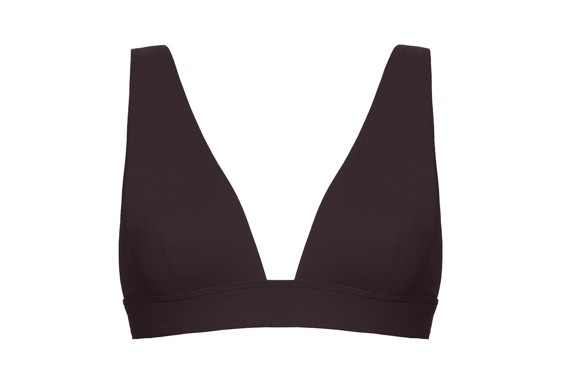 Chrome Full-cup triangle bikini top standard view �