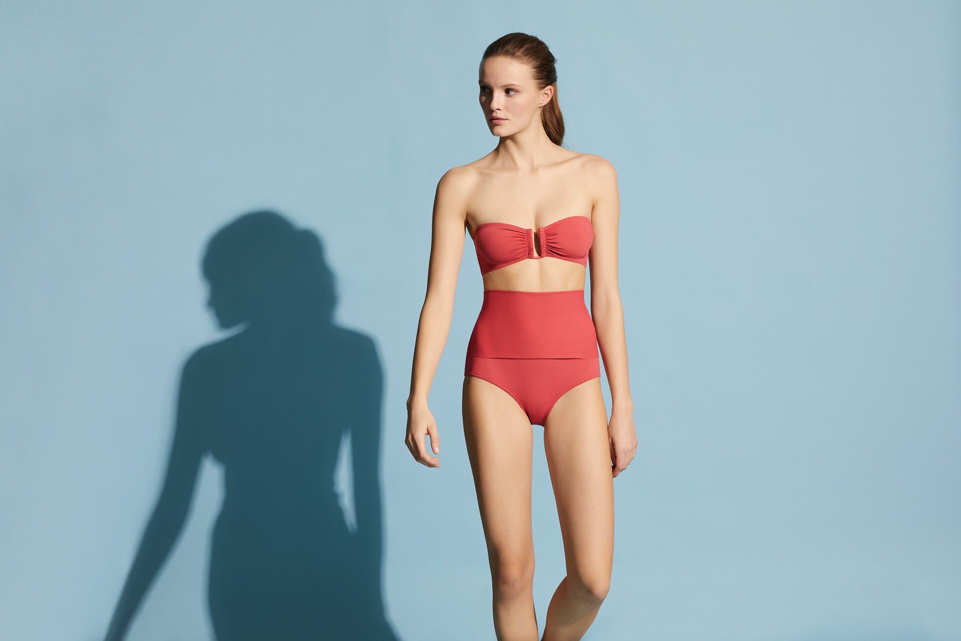Gredin Hoch geschnittene Bikinihose Standardansicht NaN