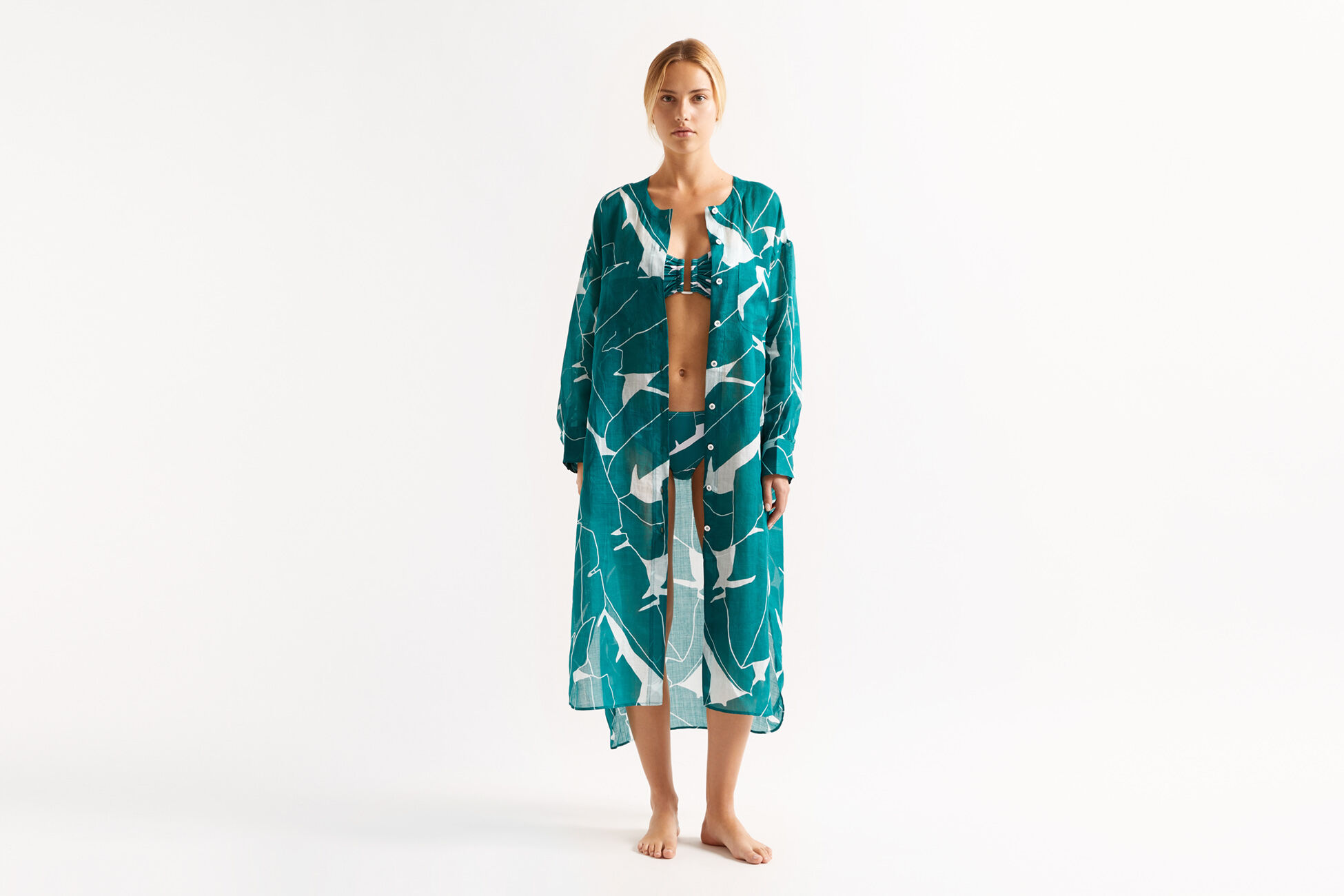 Tigre Robe longue vue standard NaN
