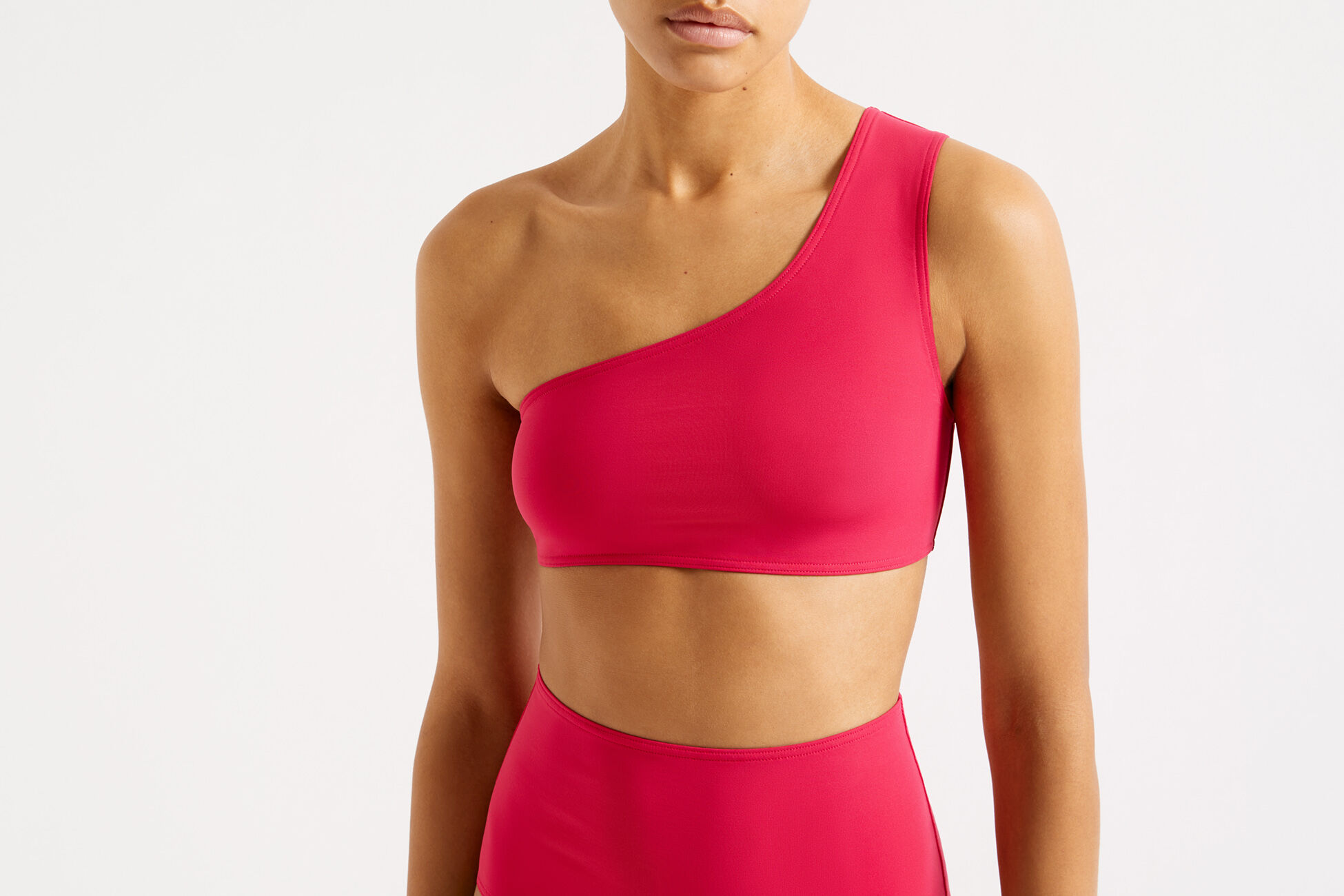 Symbole One-shoulder crop top standard view NaN