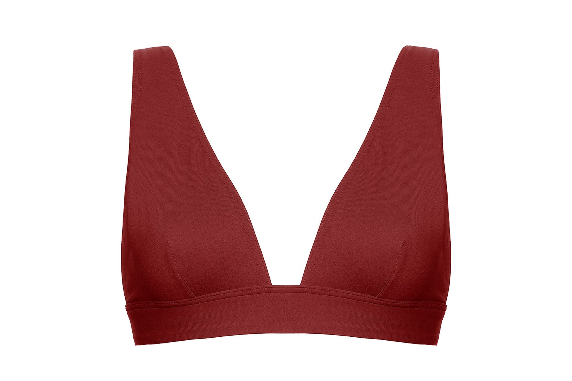 Chrome Full-cup triangle bikini top standard view �