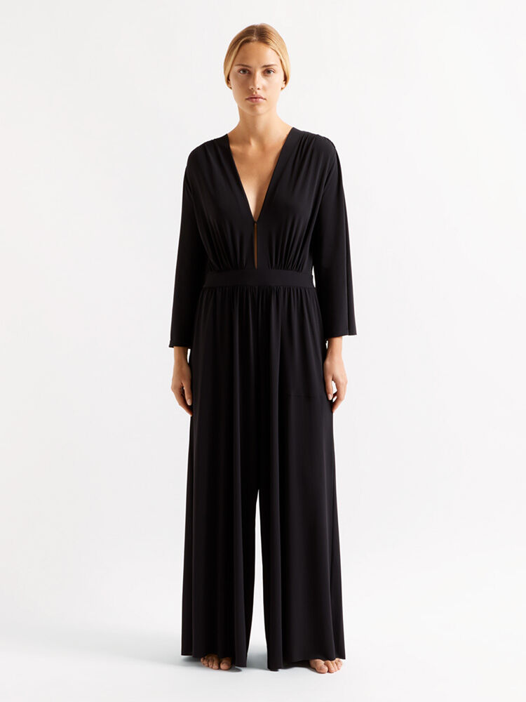 50 лайн. Комбинезон Mango Tuxedo. Бархатный комбинезон Mango. Zarina комбинезон черный.