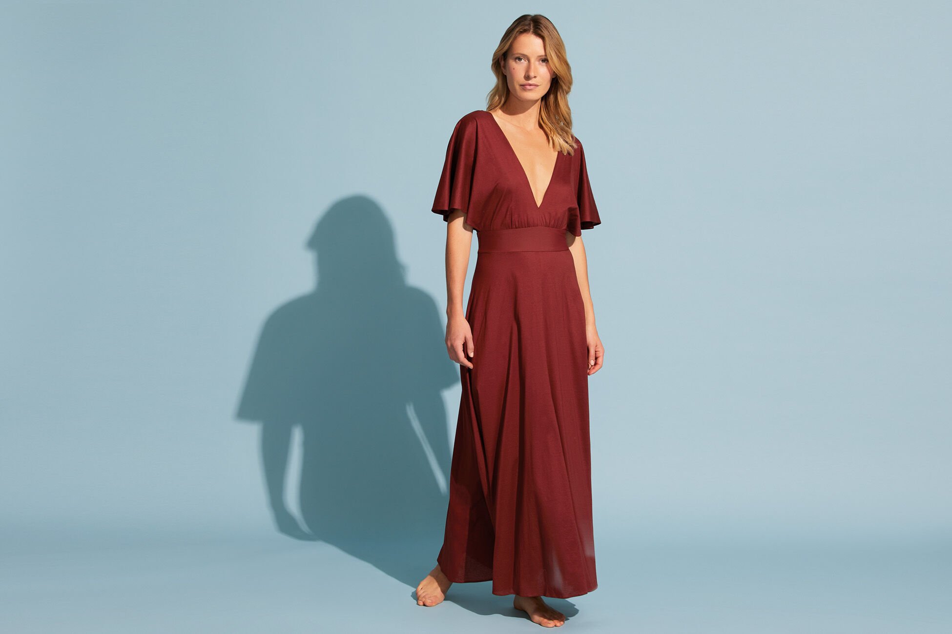 Aurore Robe longue vue standard NaN
