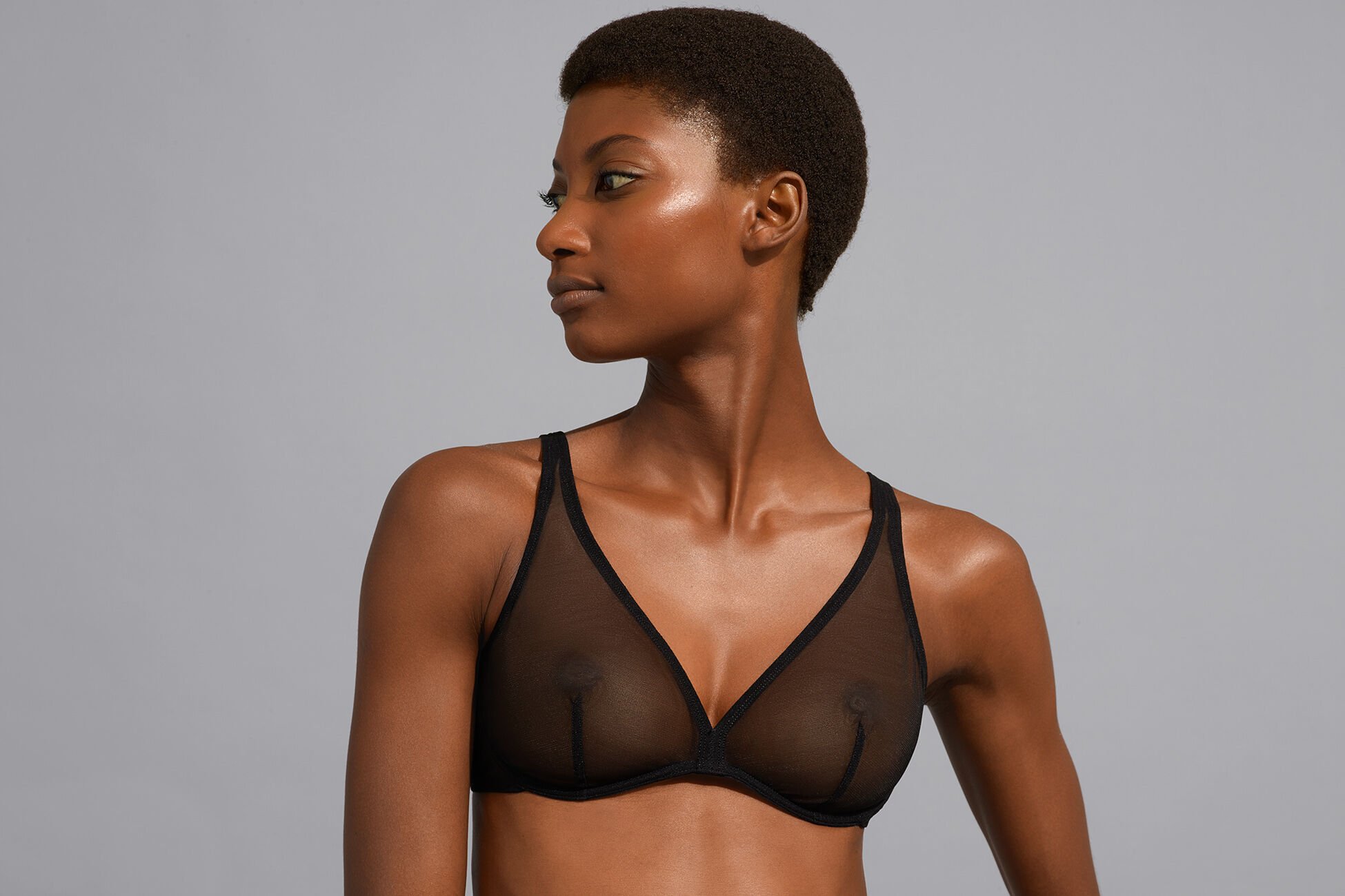 Cachée Triangle bra standard view �