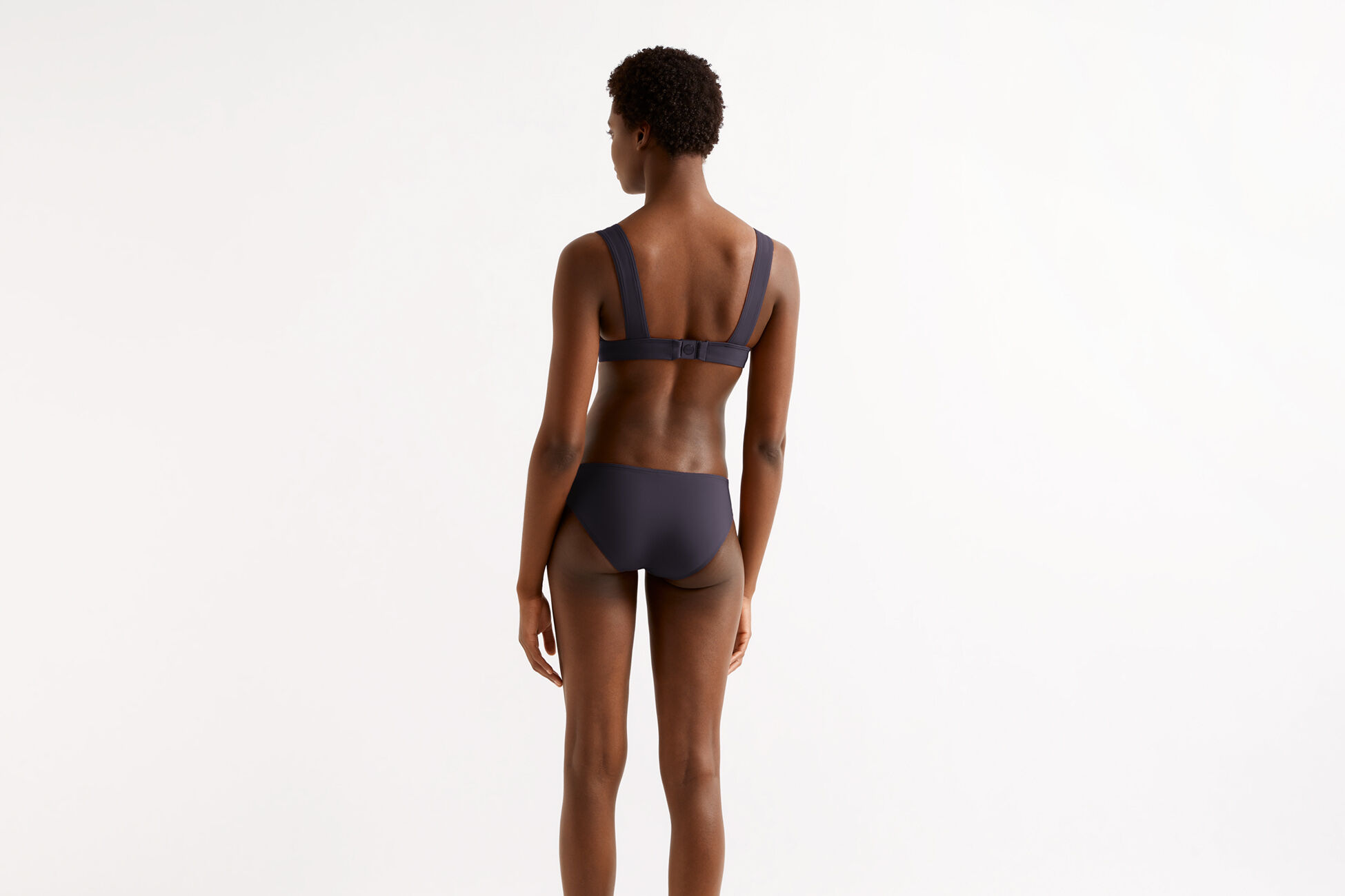 Chrome Full-cup triangle bikini top standard view NaN