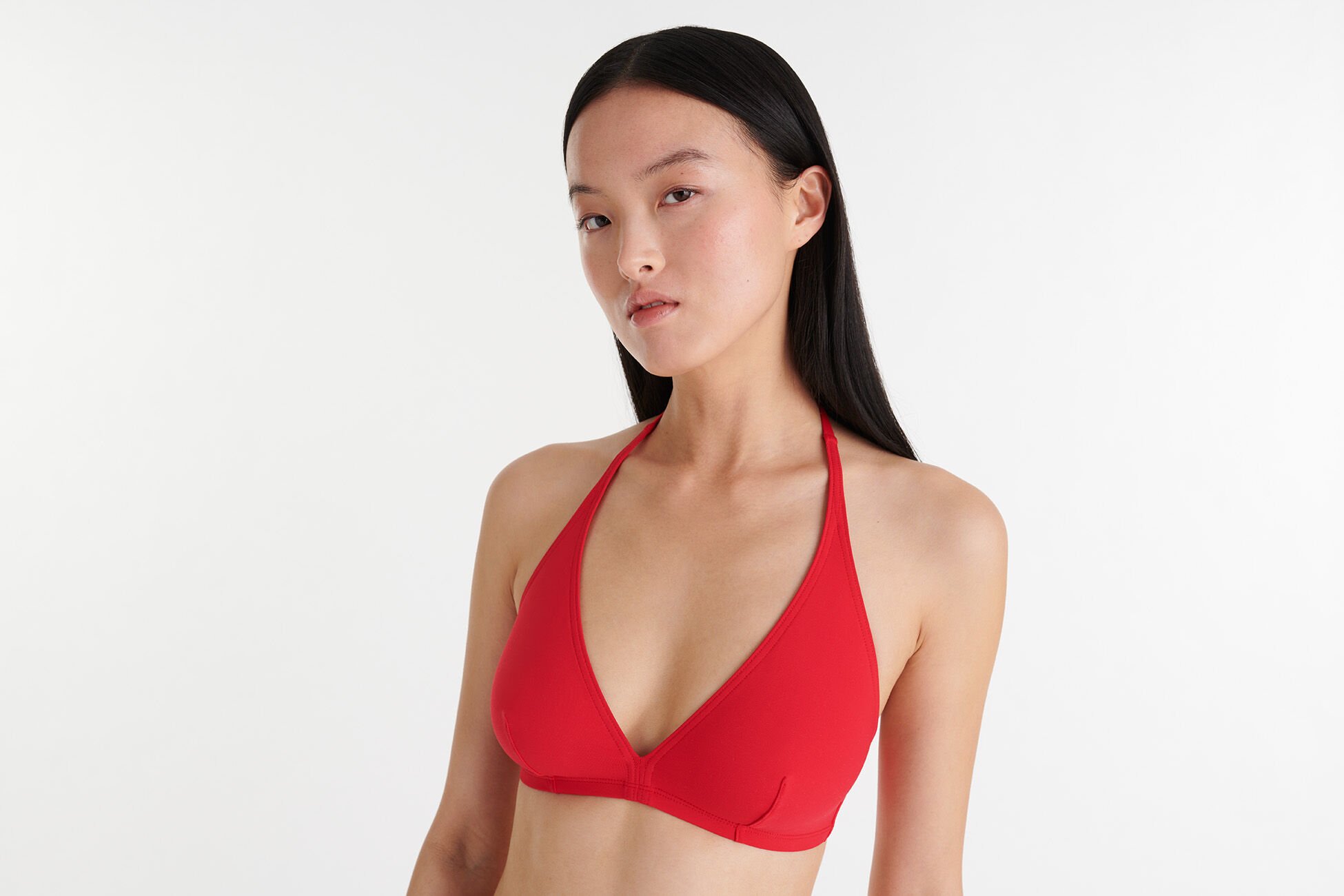Gang Full-cup triangle bikini top standard view �