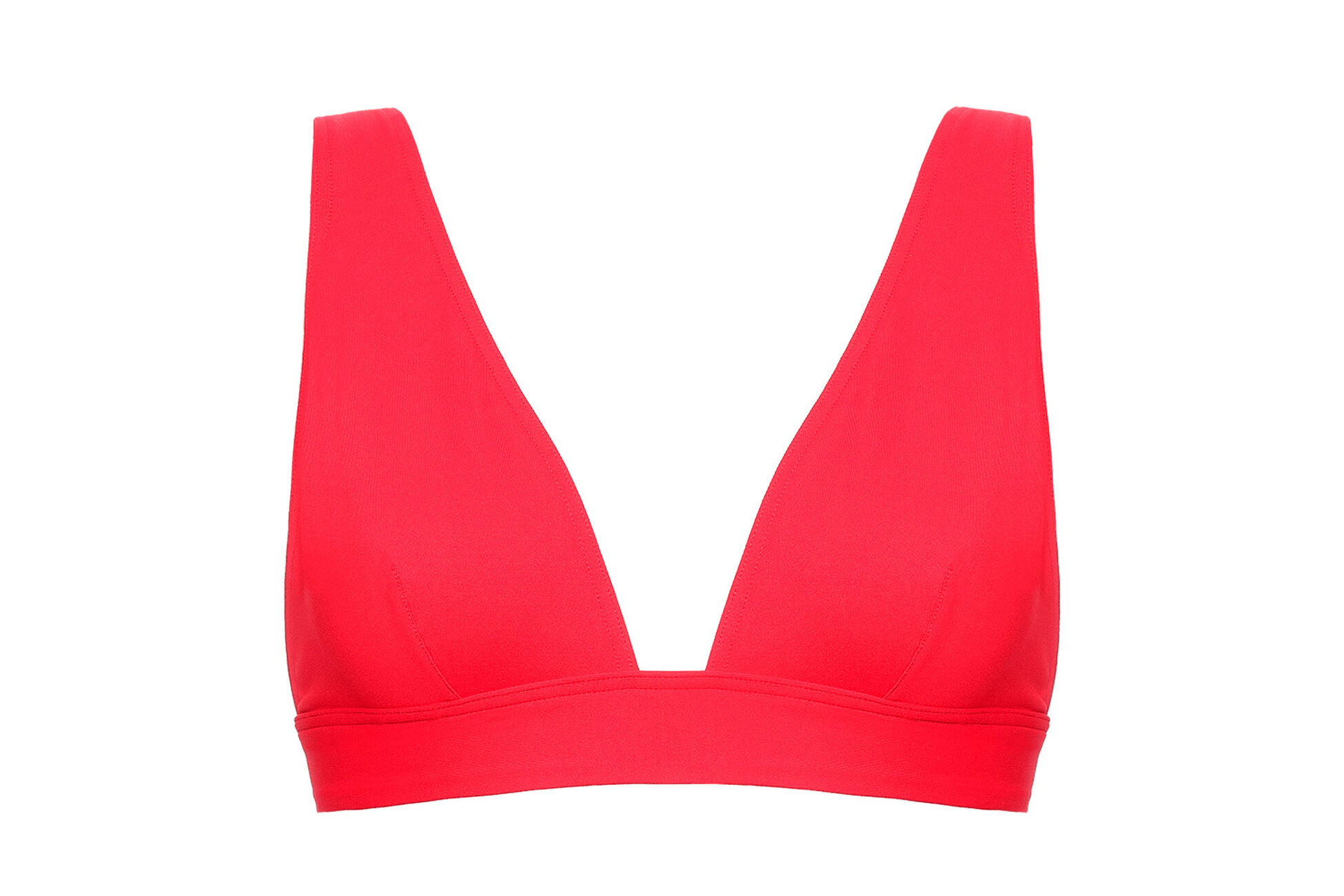 Chrome Full-cup triangle bikini top standard view NaN