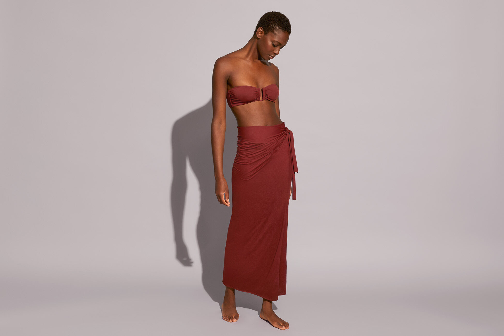 Péplum Long sarong standard view NaN