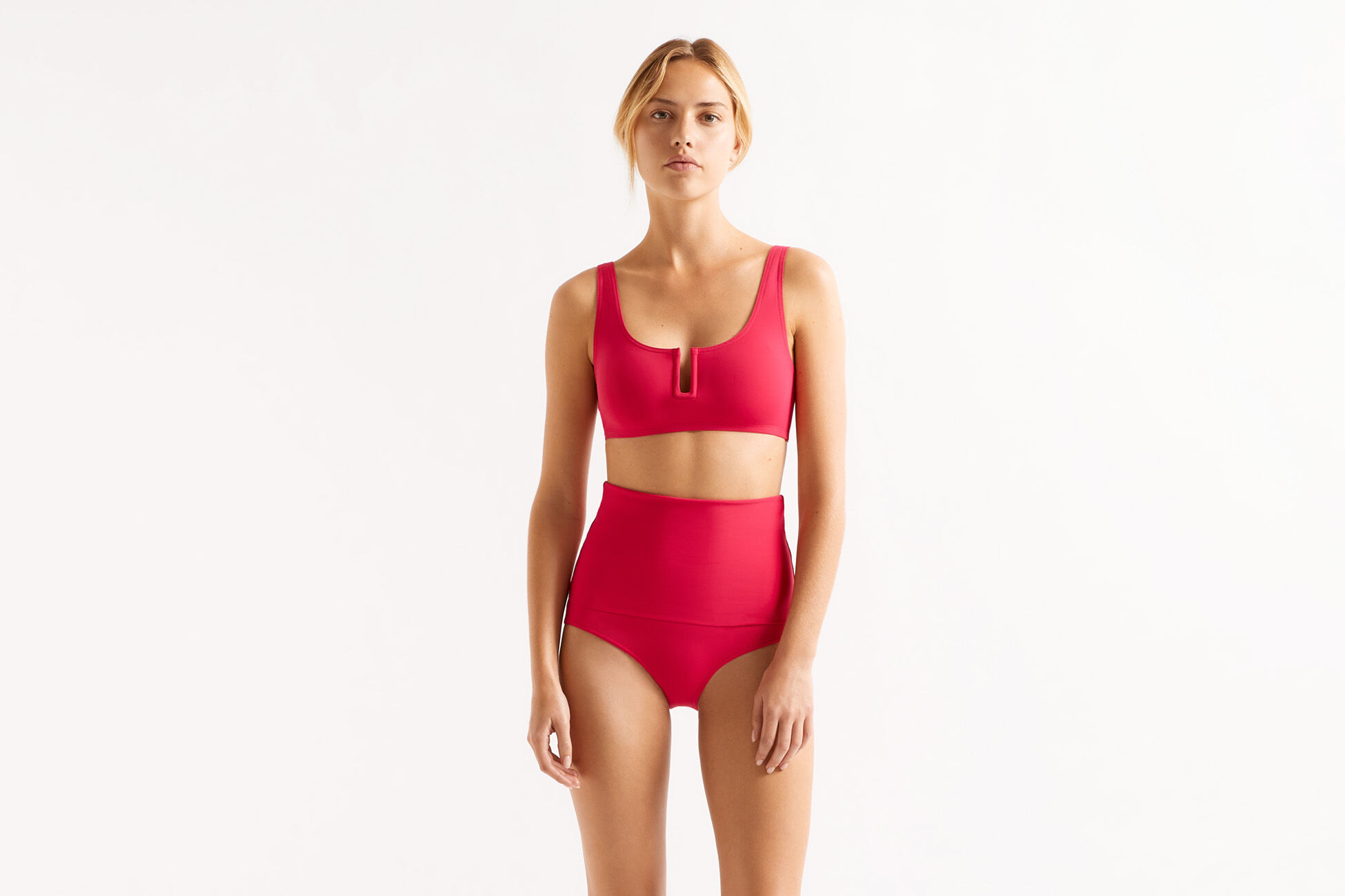 Gredin Hoch geschnittene Bikinihose Standardansicht NaN