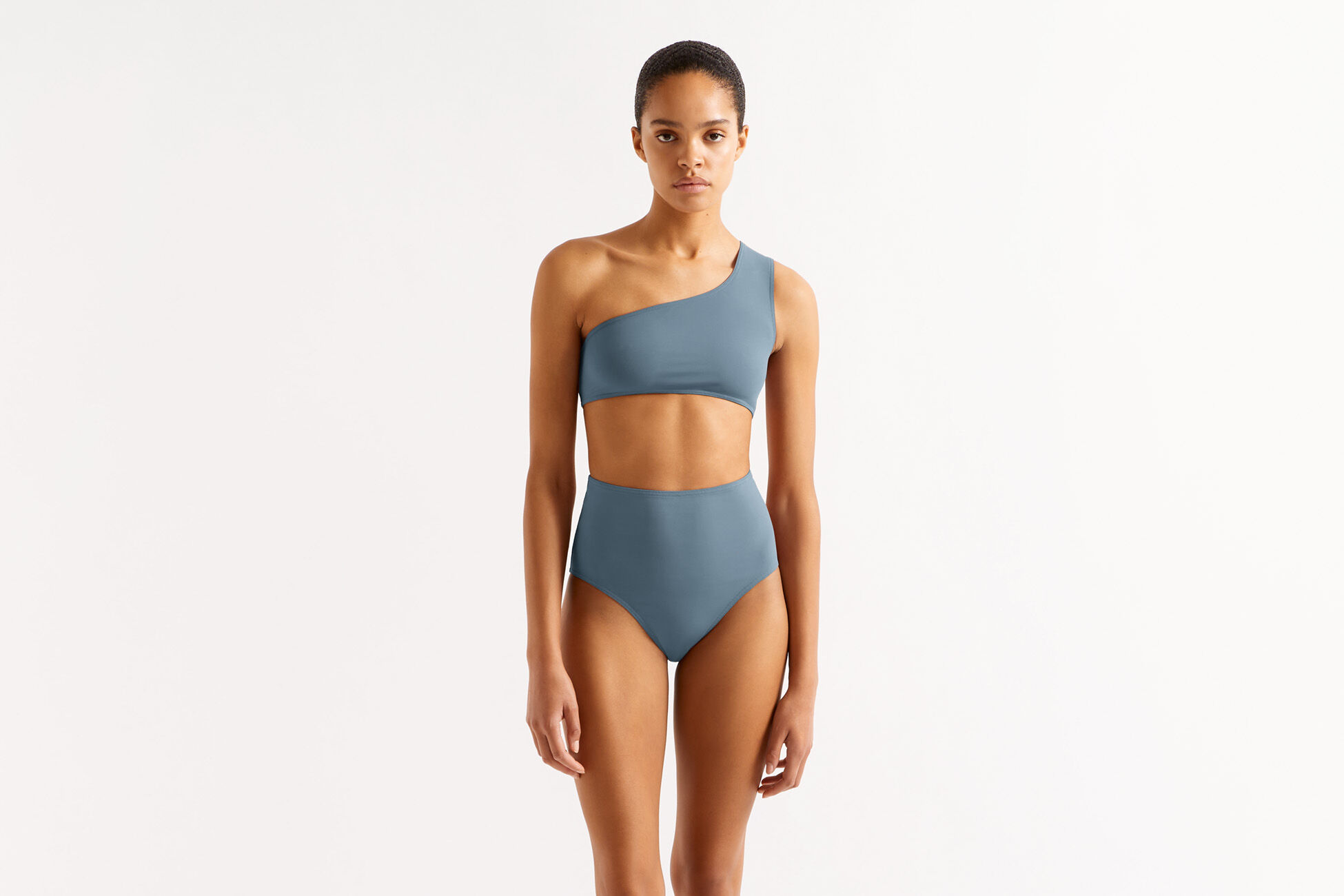 Symbole One-shoulder crop top standard view NaN