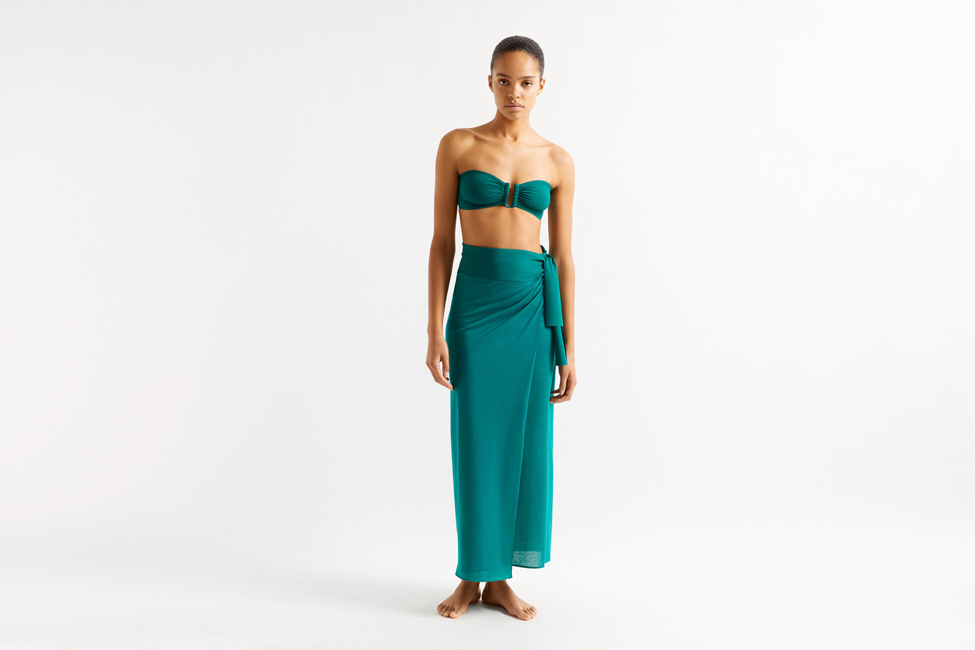 Peplum 2 Pareo lungo standard vista NaN